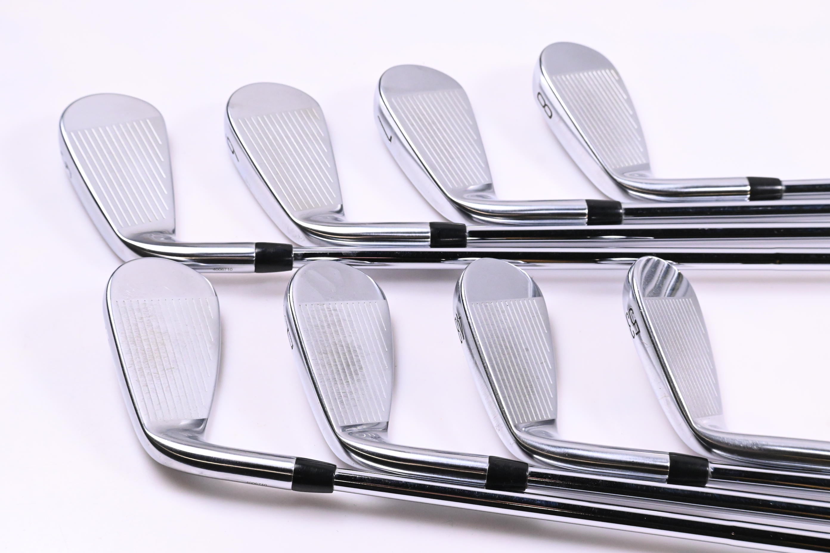 Titleist T300 2021 Irons / 5-PW+48°+53° / Stiff Flex AMT Tour White S300 Shafts