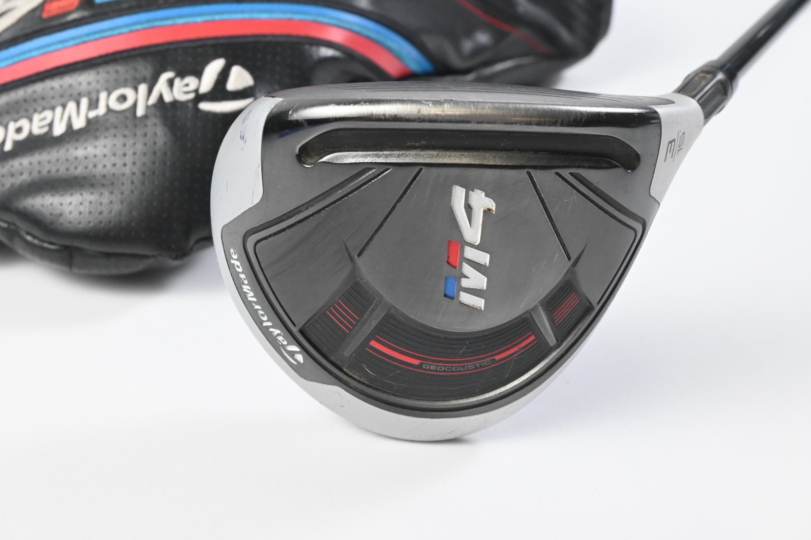 Taylormade M4 #3 Wood / 15 Degree / Stiff Flex Fujikura Atmos Red 6 Shaft
