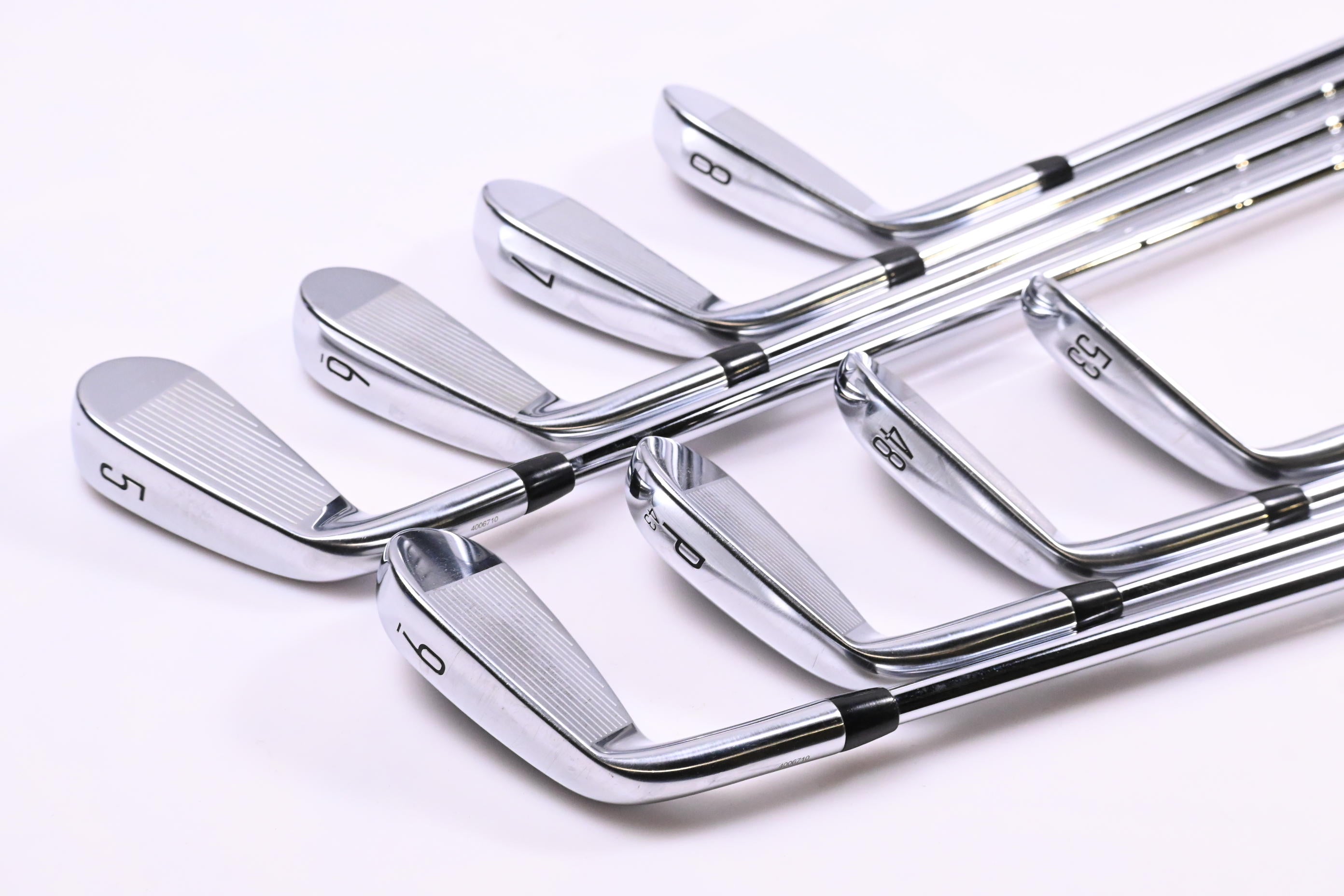 Titleist T300 2021 Irons / 5-PW+48°+53° / Stiff Flex AMT Tour White S300 Shafts
