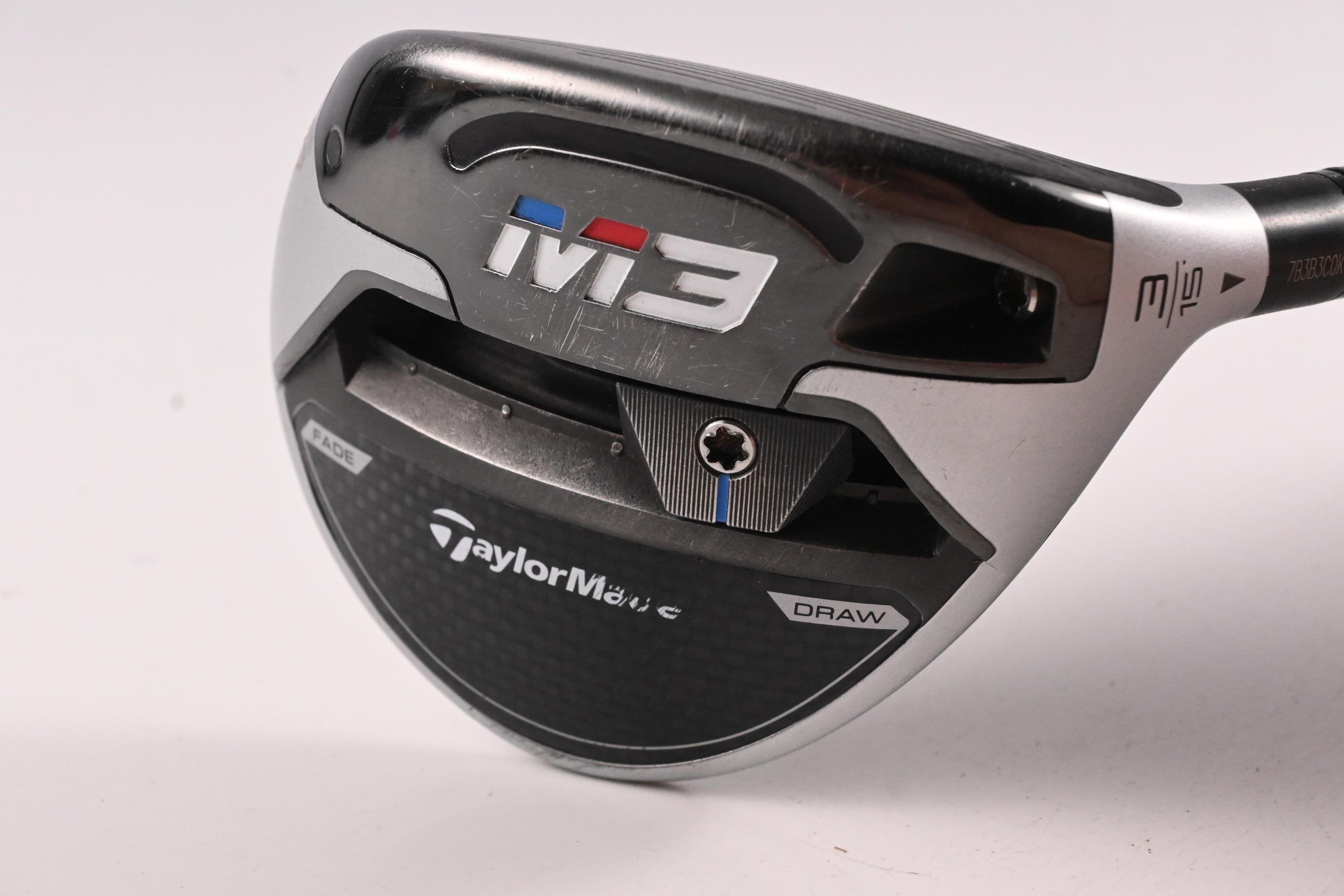 Taylormade M3 #3 Wood / 15 Degree / Stiff Flex Matrix Ozik R11 HD6 Shaft