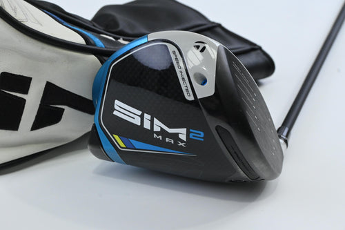 TaylorMade SIM2 Max Driver / 10.5 Degree / Stiff Flex REAX Blue 50
