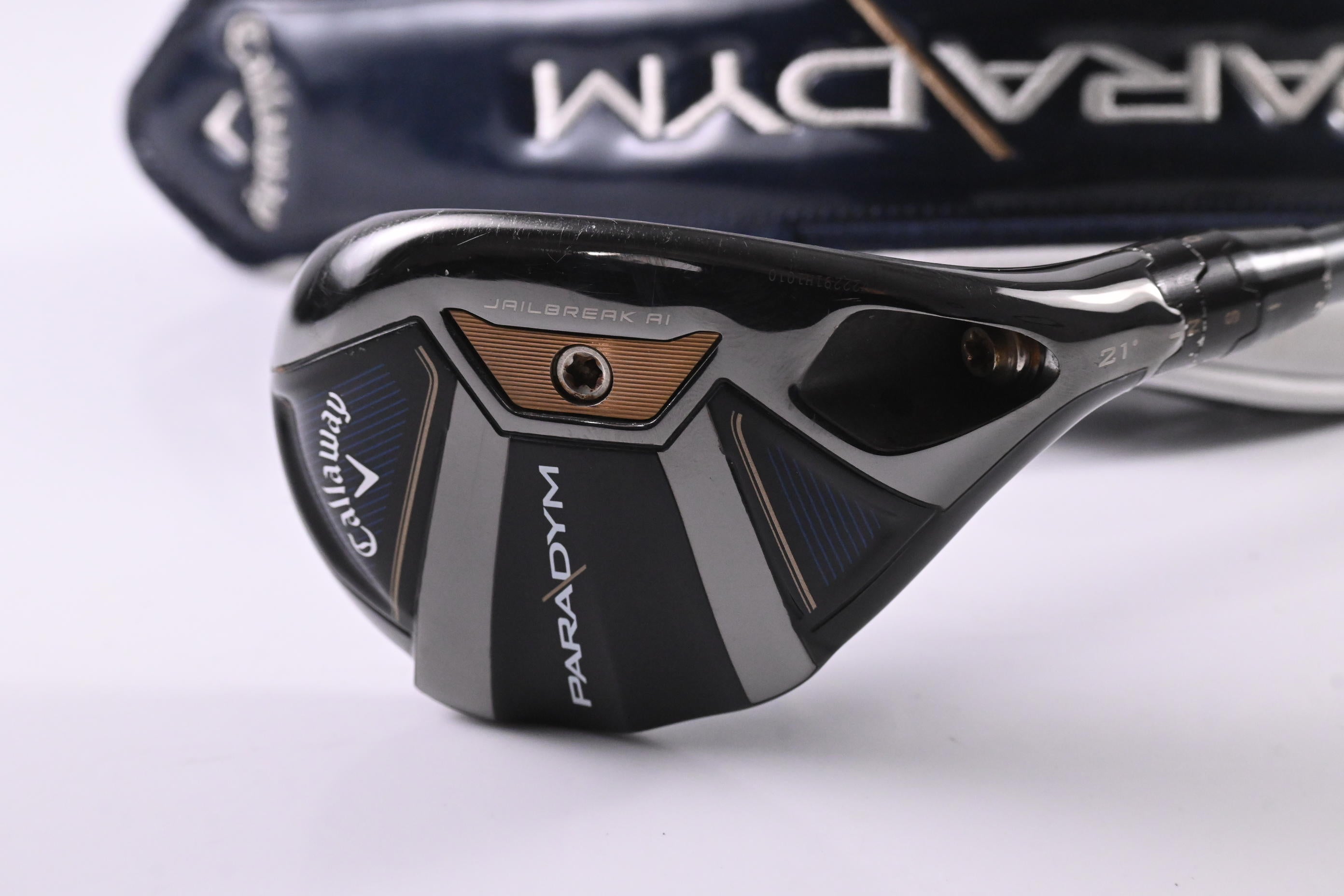 Callaway Paradym #4 Hybrid / 21 Degree / Stiff Flex Denali Charcoal 70 Shaft