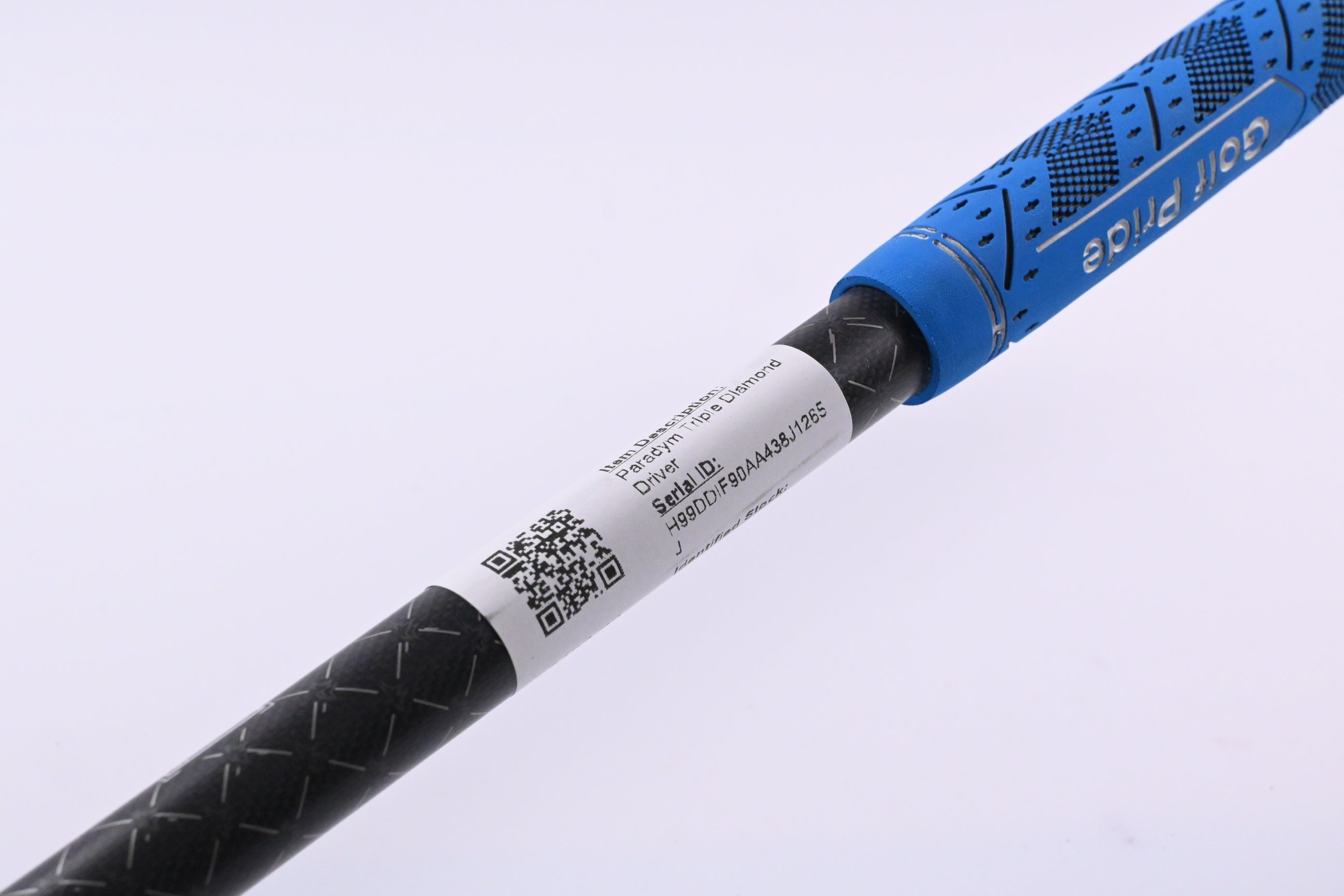 Callaway Paradym Triple Diamond Driver / 9 Degree / Stiff Flex Tensei AV Blue 55