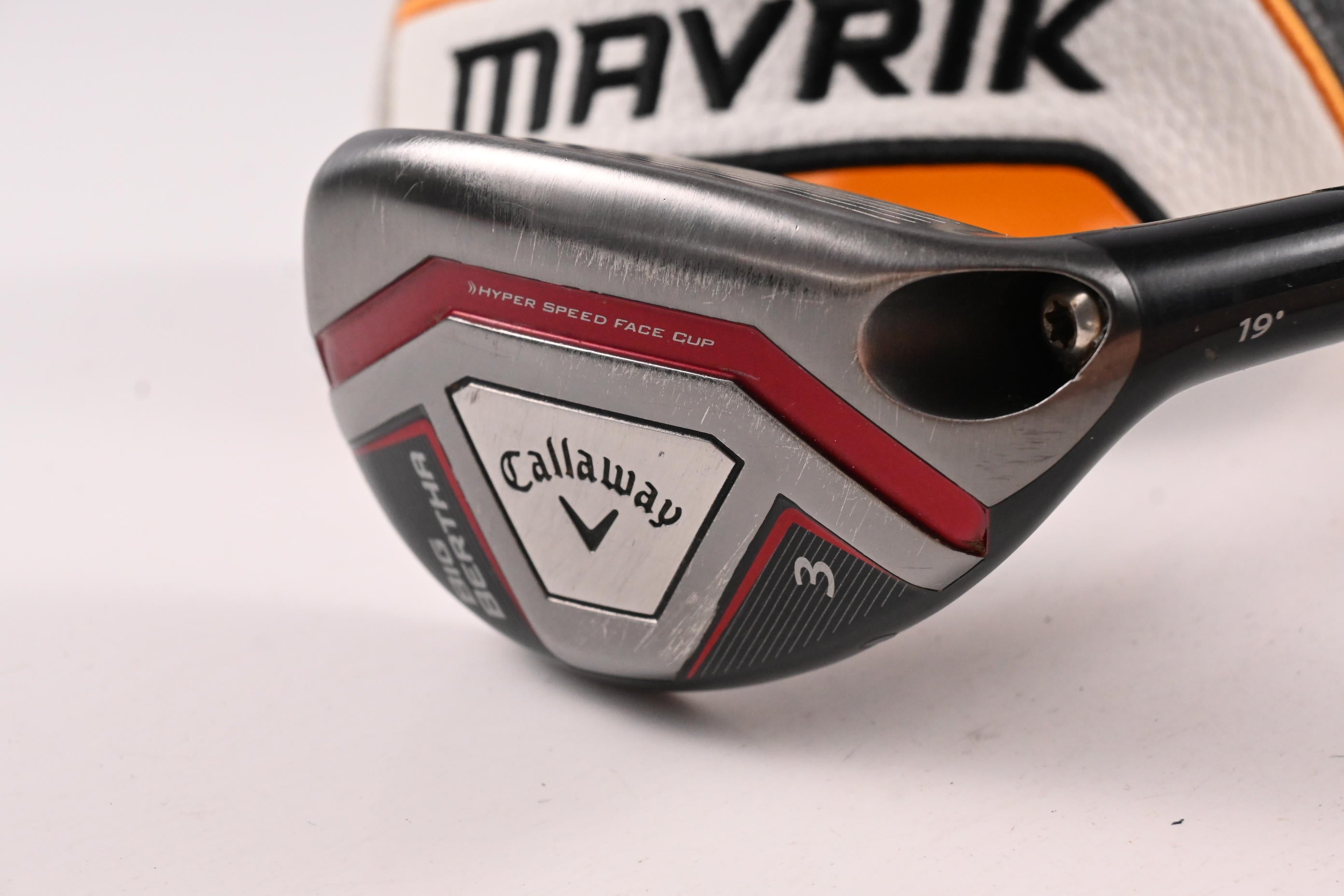 Callaway Big Bertha 2015 #3 Hybrid / 19 Degree / Stiff Flex UST Recoil 460 Shaft