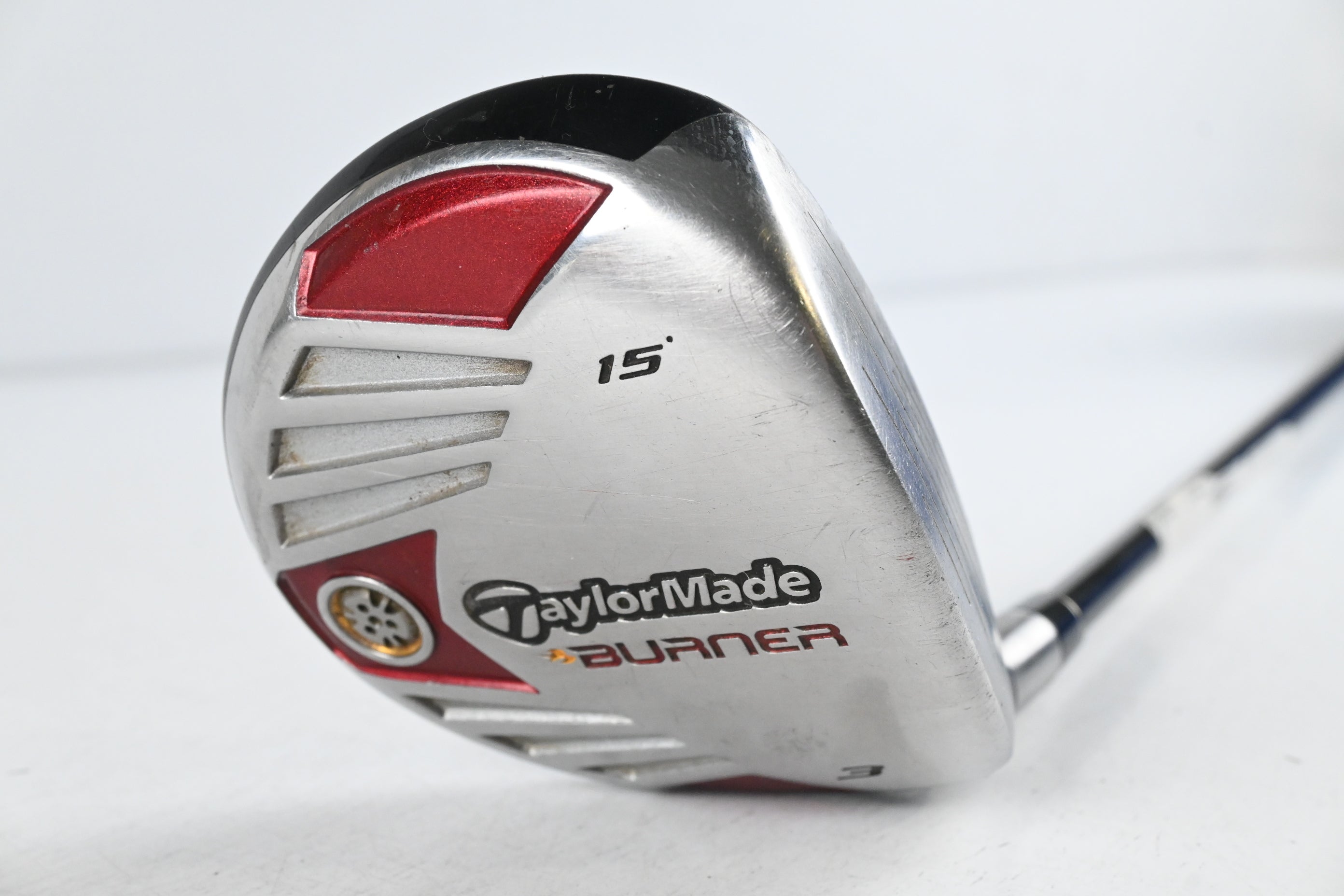 Taylormade Burner 2007 #3 Wood / 15 Degree / Stiff Flex Taylormade Reax 50