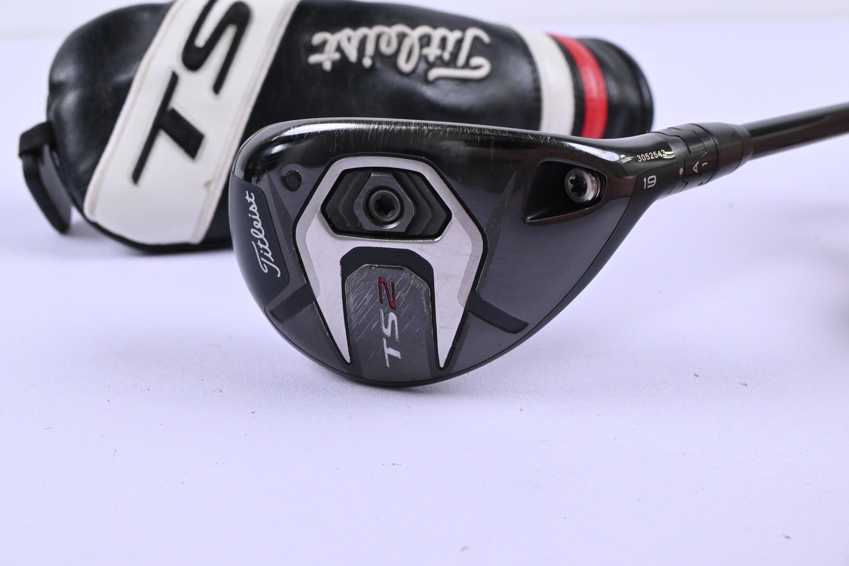 Titleist TS2 #3 Hybrid / 19 Degree / Stiff Flex Tensei AV Blue 70 Shaft
