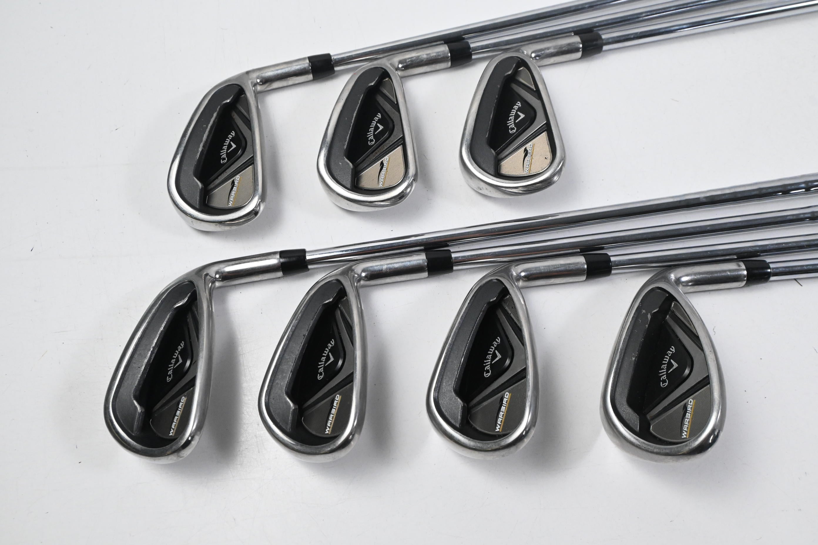 Callaway Warbird Irons / 5-PW+SW / Uniflex Warbird Shafts