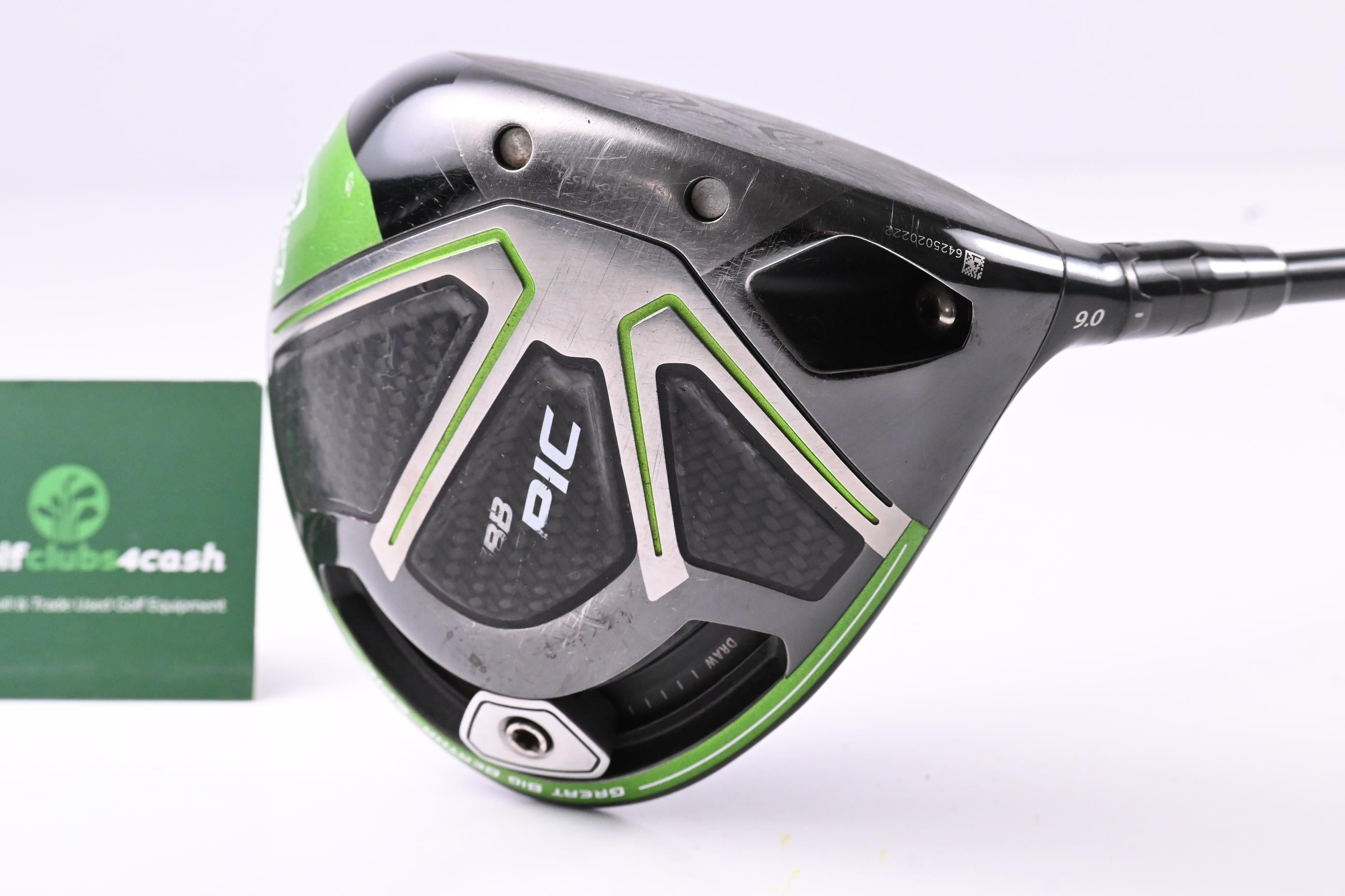 Callaway GBB Epic Driver / 9 Degree / Stiff Flex Kuro Kage Silver 60 Shaft