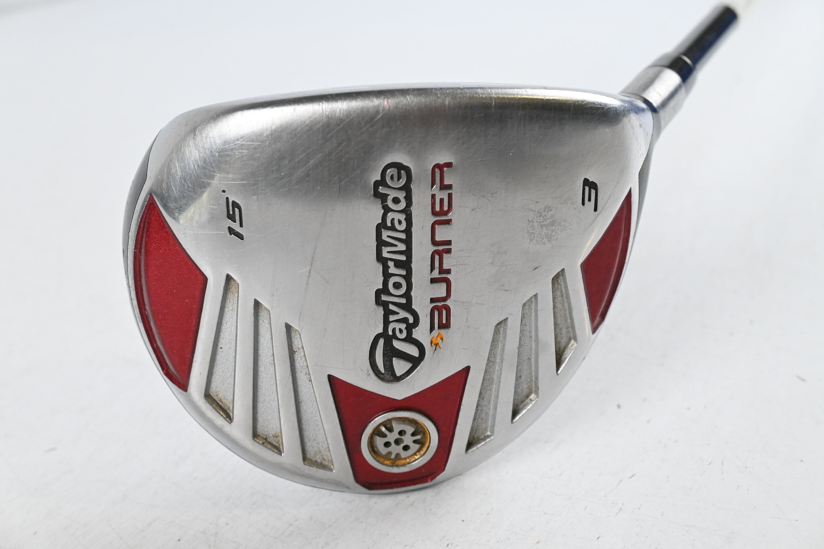 Taylormade Burner 2007 #3 Wood / 15 Degree / Stiff Flex Taylormade Reax 50