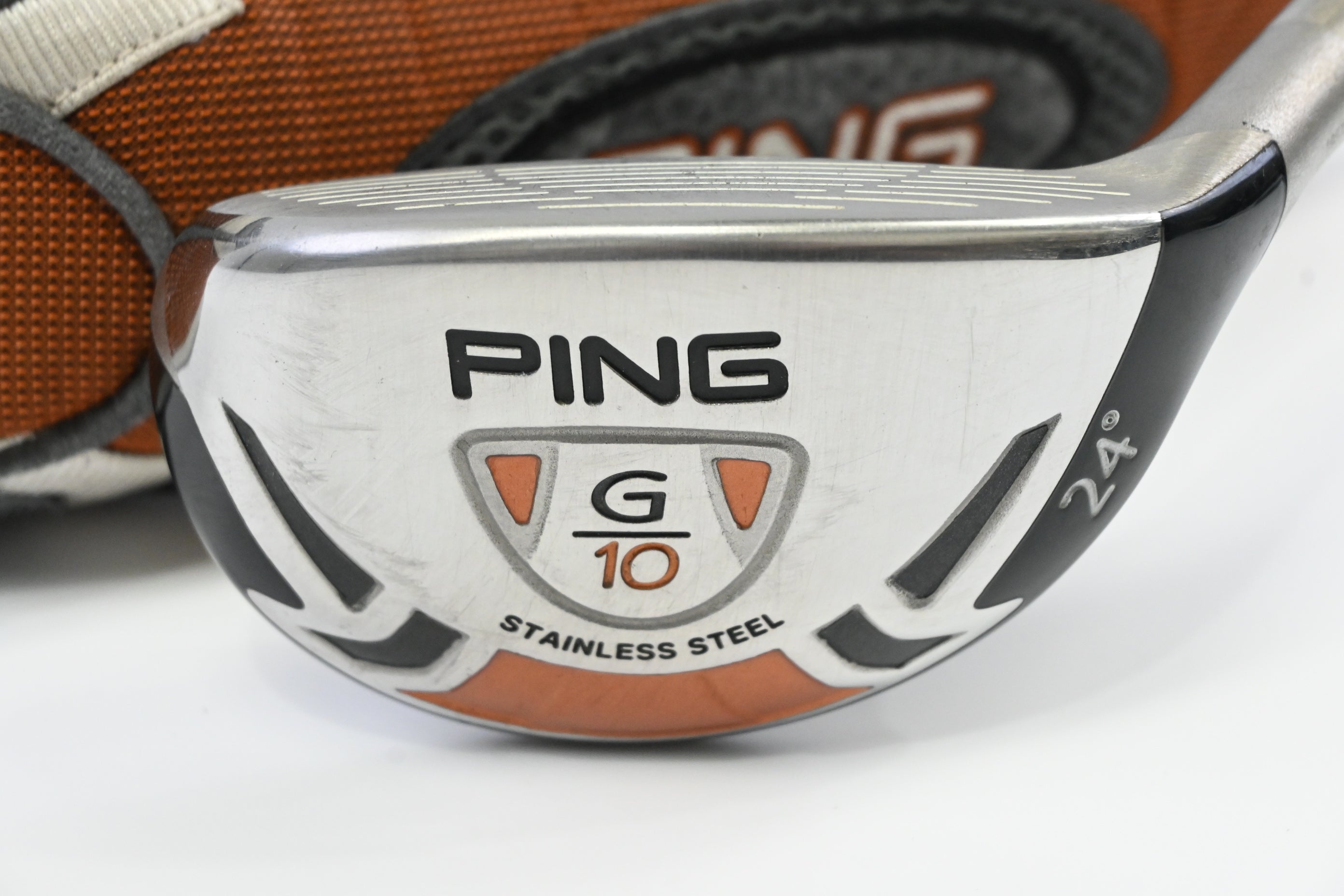 Ping G10 #4 Hybrid / 24 Degree / Stiff Flex Ping TFC 129 Shaft