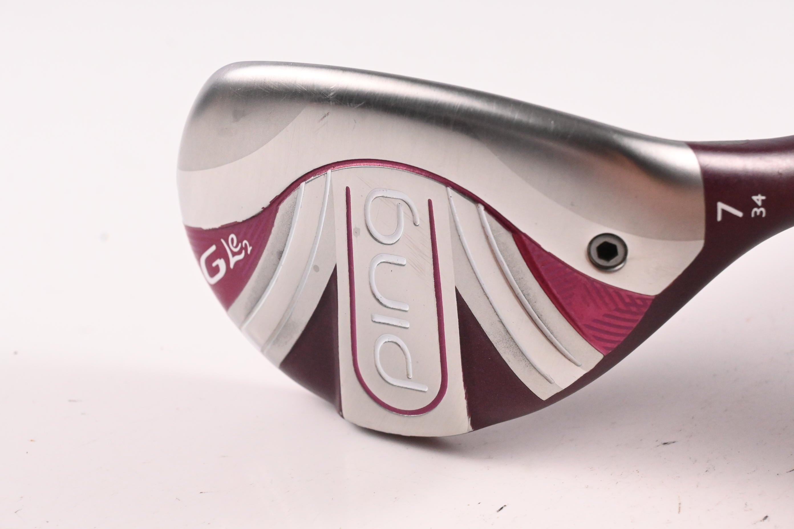 Ladies Ping G Le2 #7 Hybrid / 34 Degree / Ladies Flex Ping ULT 240 Shaft