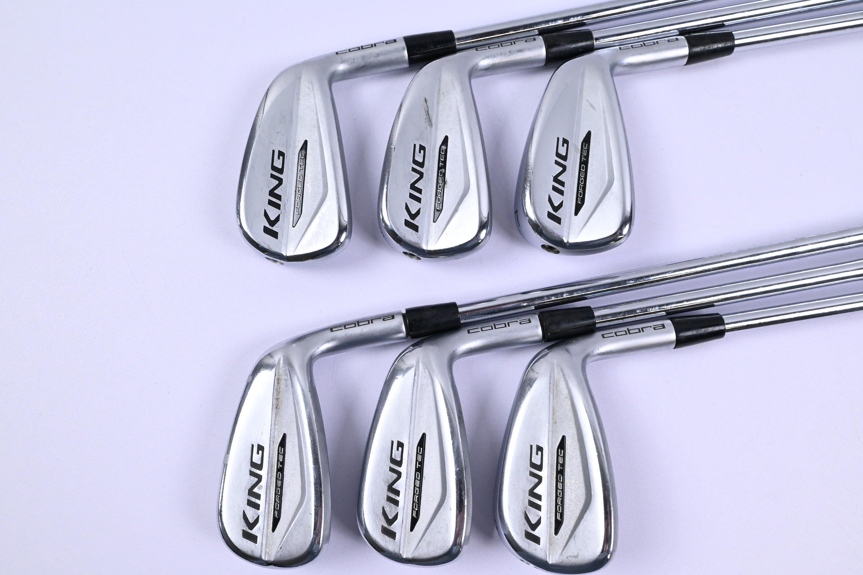 Cobra King Forged Tec 2020 Irons / 5-PW / Regular Flex KBS $-Taper Lite Shafts