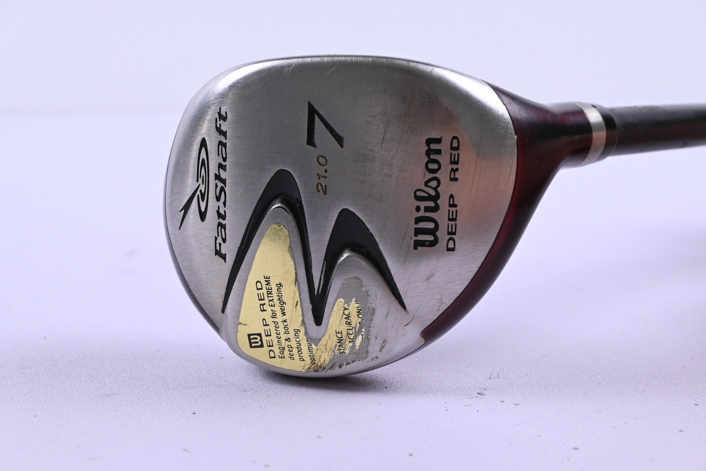 Wilson Fat Shaft #7 Wood / 21 Degree / Regular Flex Grafalloy ProLite Fatshaft