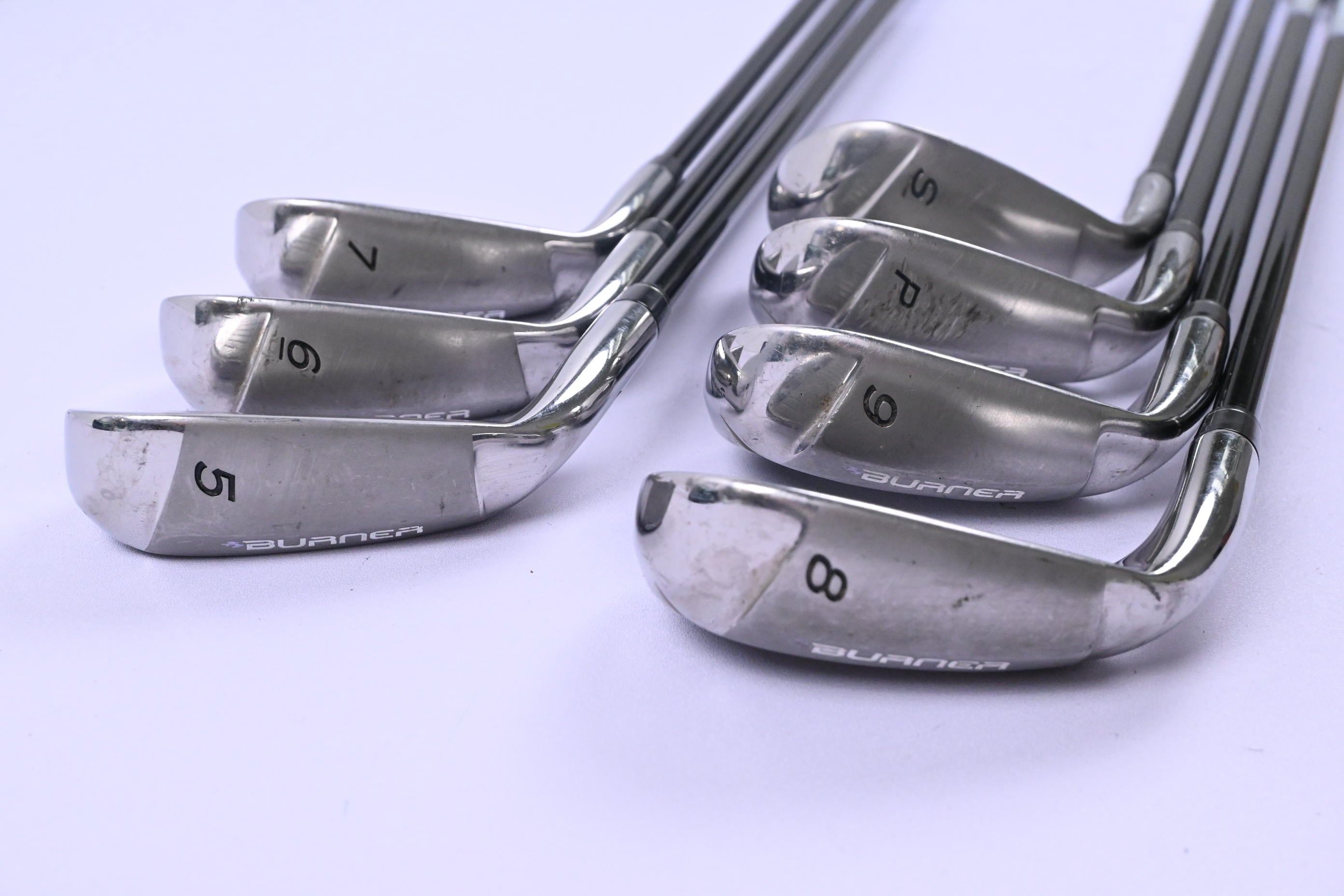 Ladies Taylormade Burner Superlaunch Irons / 5-PW+SW / Ladies Flex REAX 50