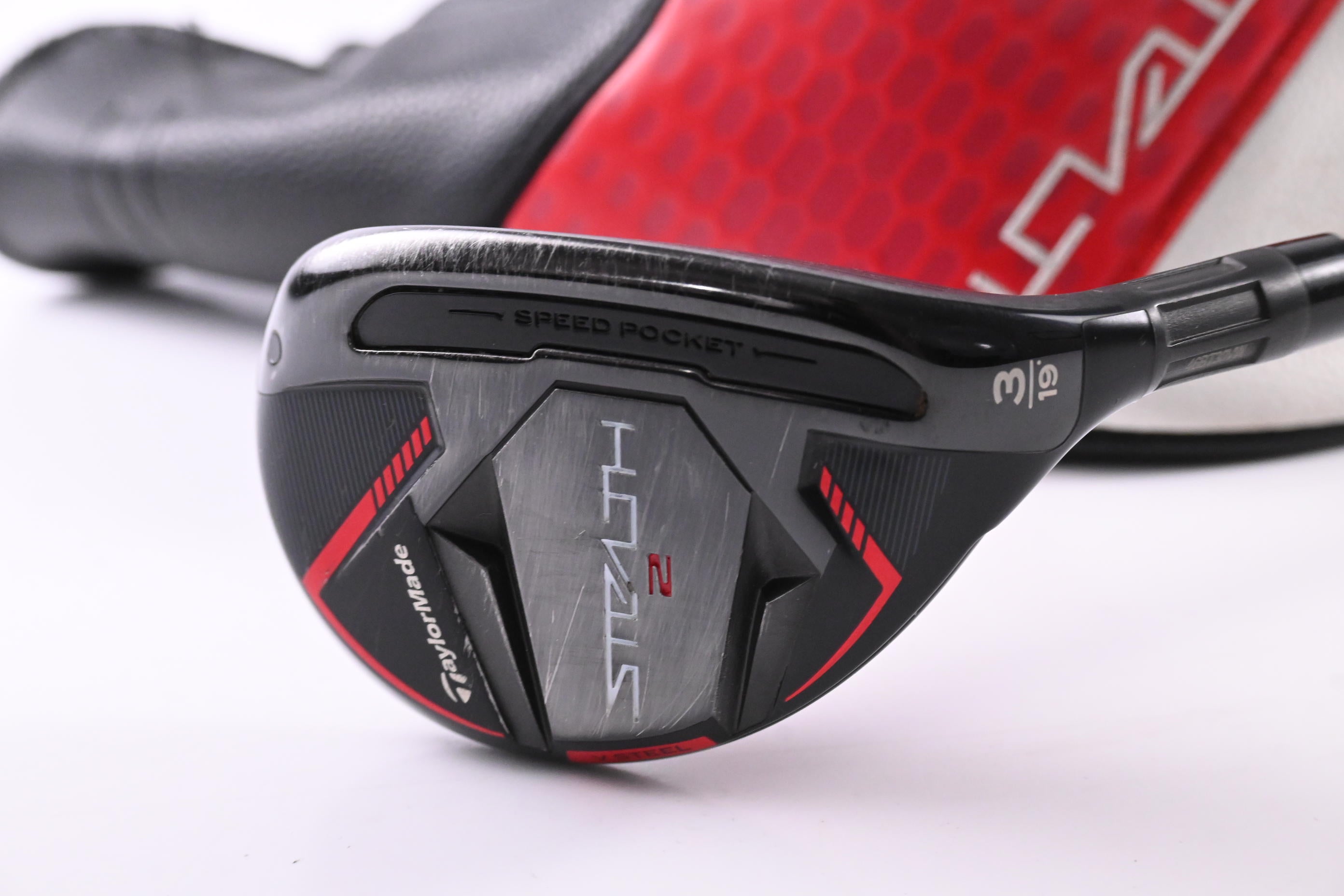 Taylormade Stealth 2 #3 Hybrid / 19 Degree / Stiff Flex Fujikura Ventus TR Red 7