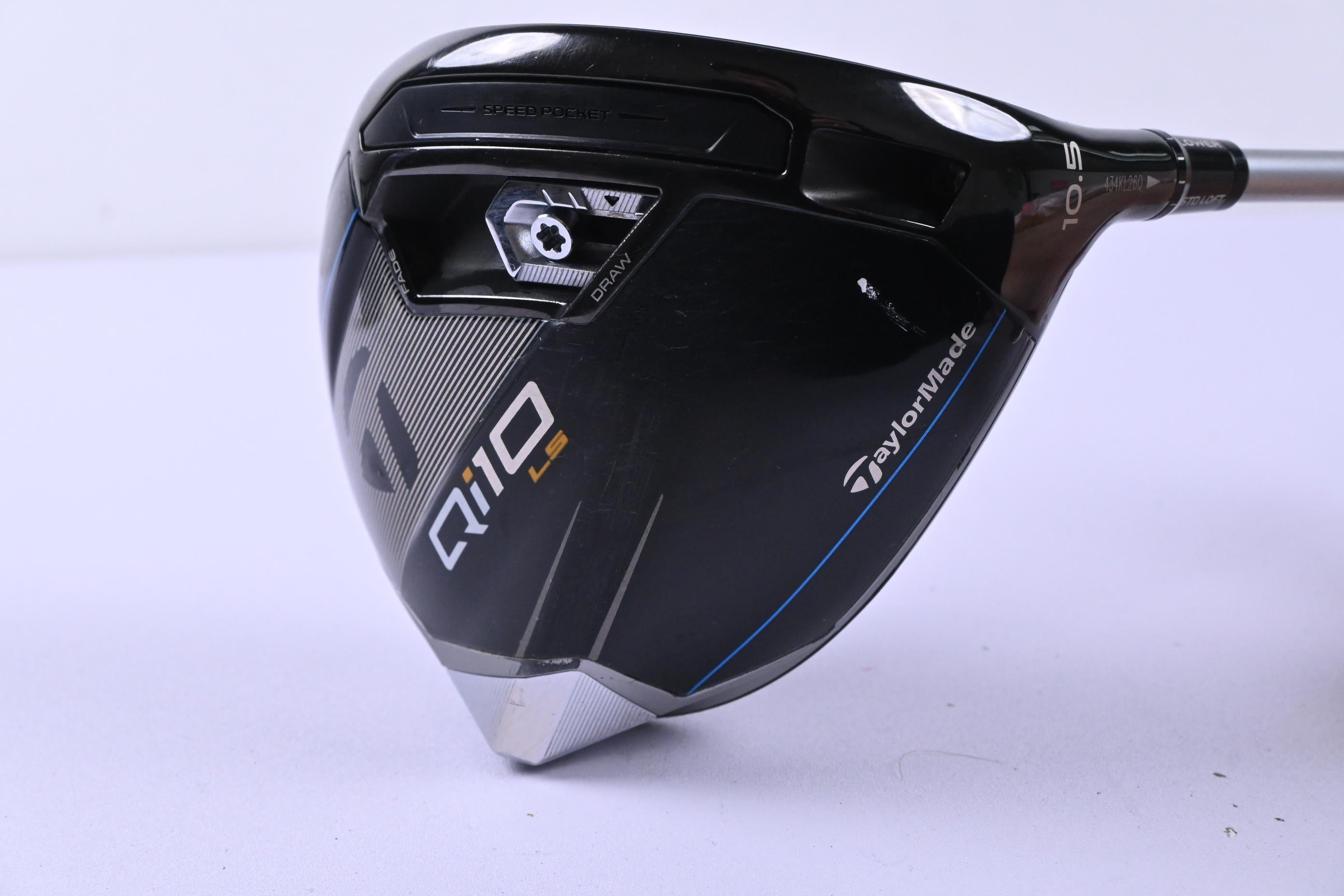 Taylormade Qi10 LS Driver / 10.5 Degree / Stiff Flex Tensei CK Blue 60 Shaft