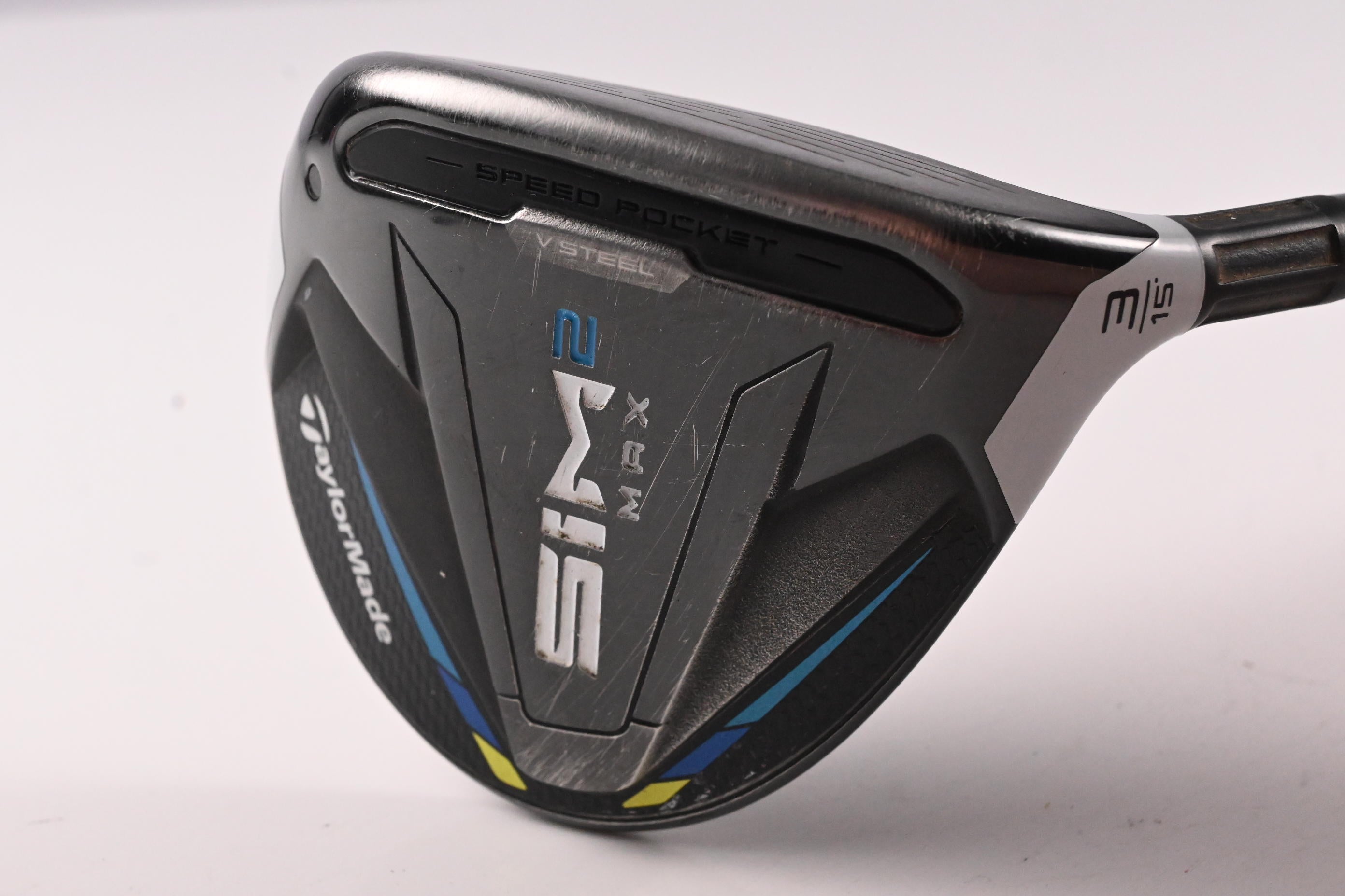 Taylormade SIM2 Max #3 Wood / 15 Degree / Stiff Flex Ventus Blue 6 Shaft