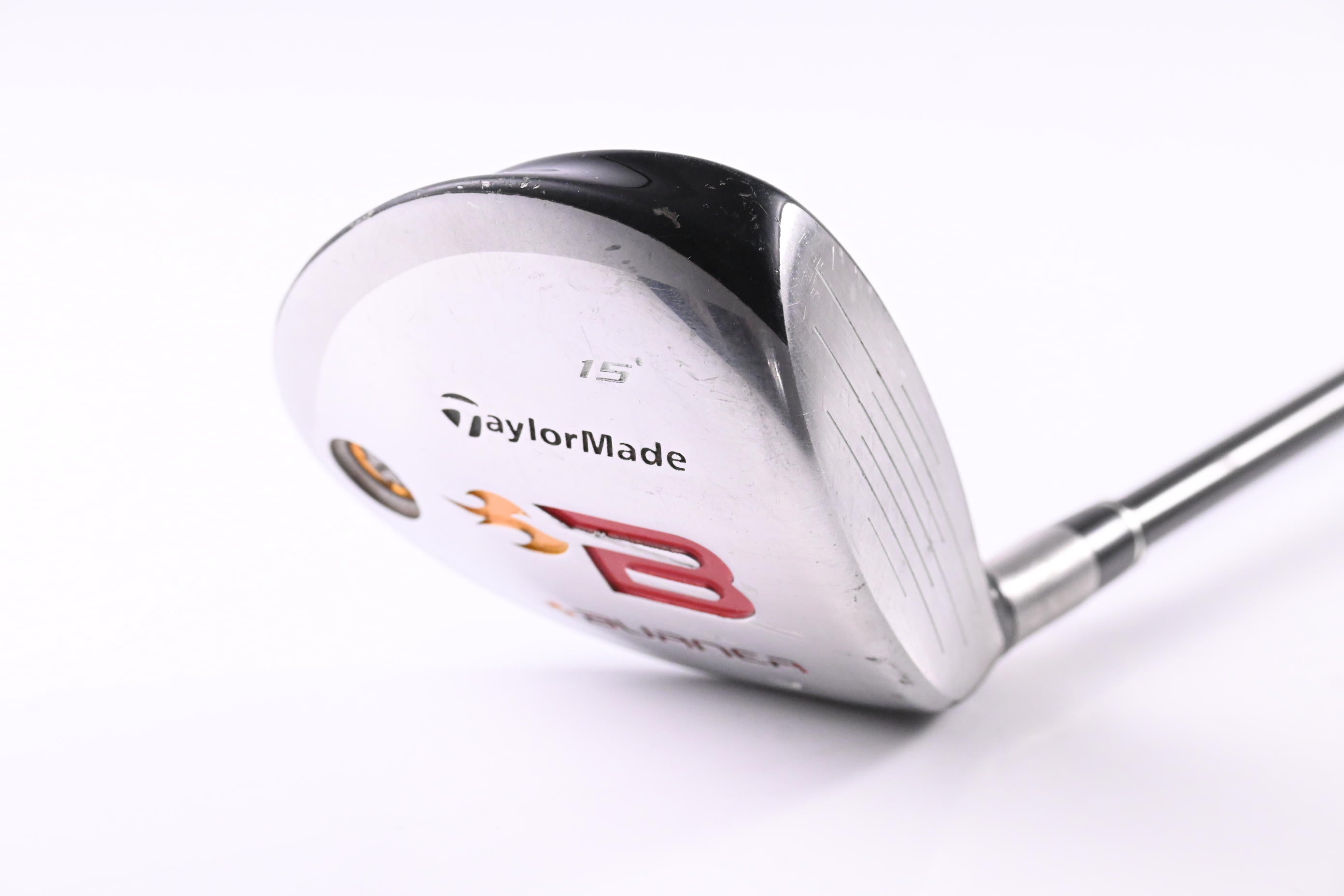 Taylormade Burner 2008 #3 Wood / 15 Degree / Stiff Flex REAX Superfast 49 Shaft