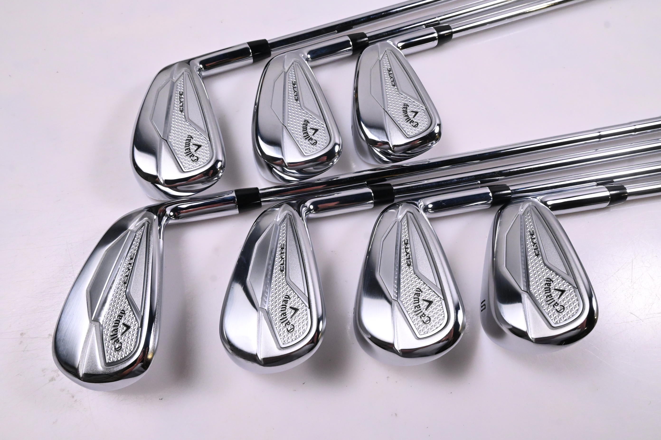 Callaway Elyte Irons / 5-PW+SW / Regular Flex True Temper Vector 80 Shafts