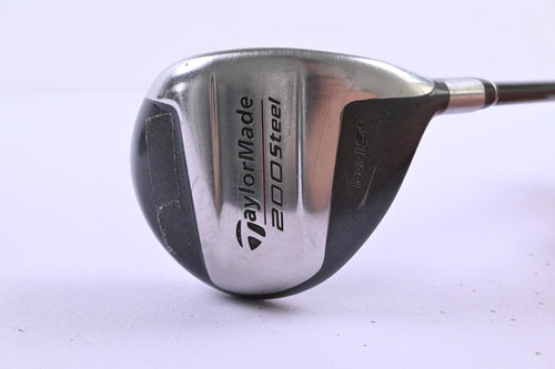 Taylormade 200 Steel #3 Wood / 15 Degree / Stiff Flex Fujikura Fit-On!-11 Pro 95