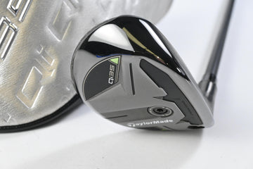 Taylormade Qi35 #4 Hybrid / 22 Degree / Stiff Flex Fujikura Ventus Blue 7 Shaft