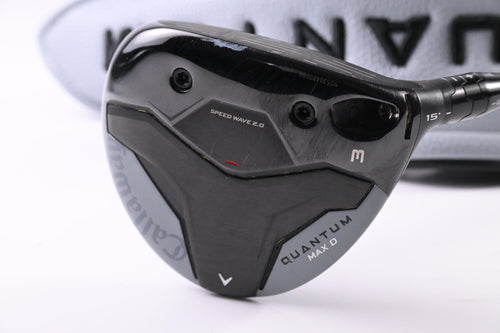 Callaway Quantum Max D #3 Wood / 15 Degree / X-Flex Ventus Black 7 Shaft