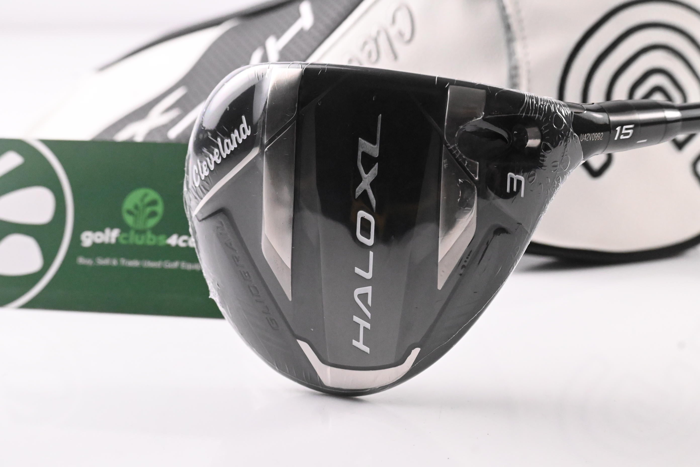 Cleveland Halo XL #3 Wood / 15 Degree / Stiff Flex Tensei AV Blue 55 Shaft