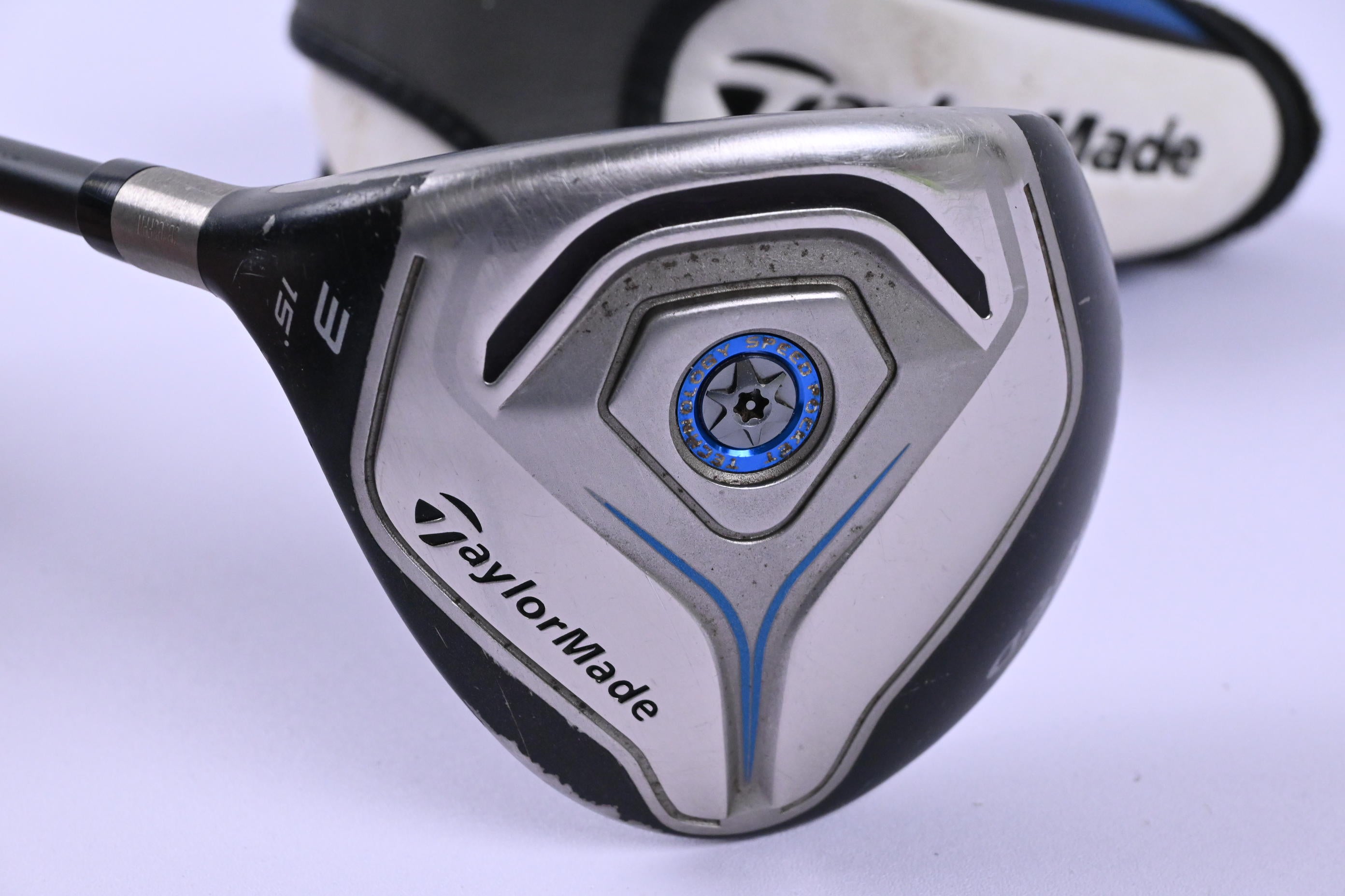 Left Hand Taylormade Jetspeed #3 Wood / 15 Degree / Regular Flex Velox T 69