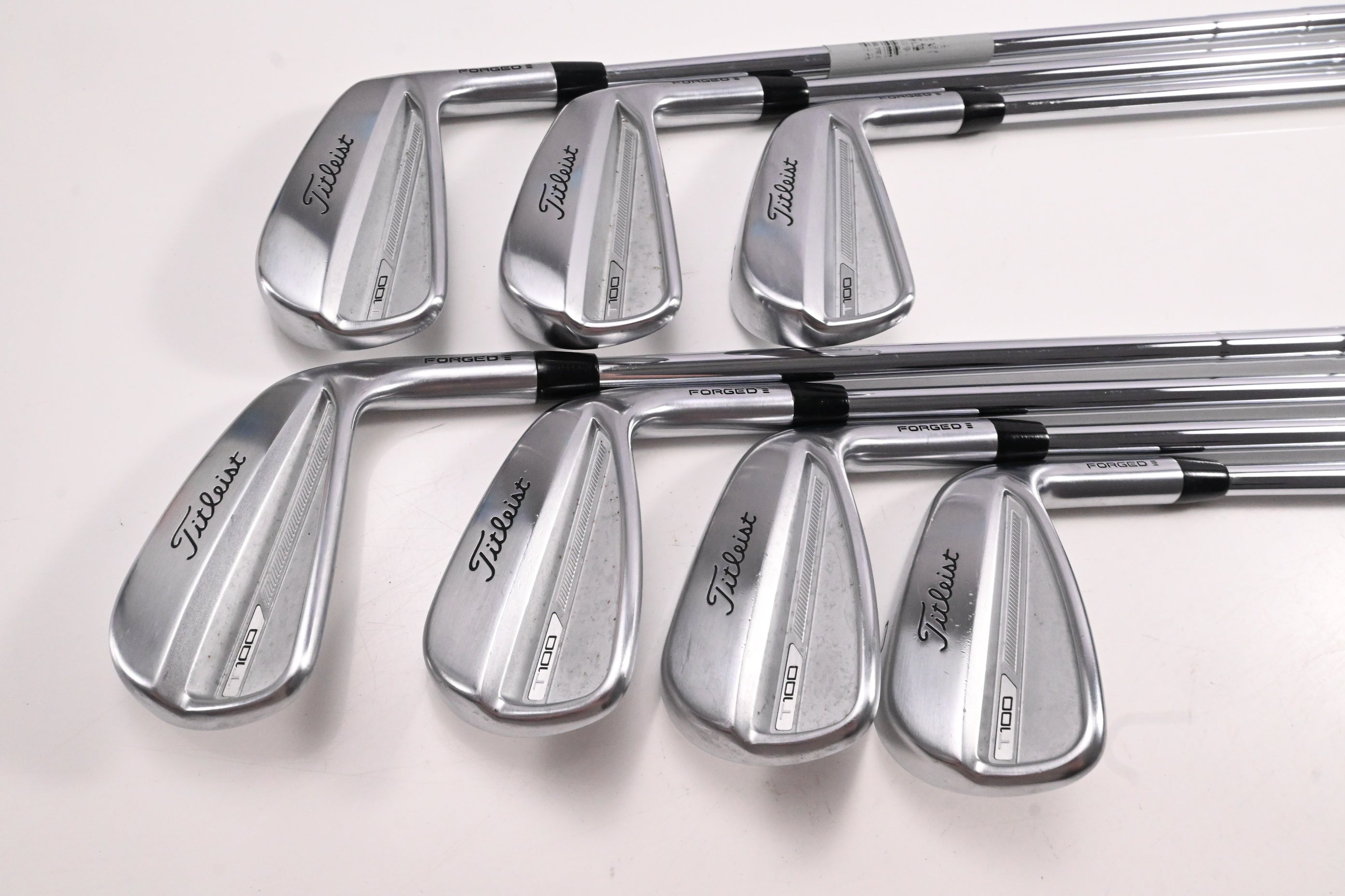 Titleist T100 2023 Irons / 4-PW / Stiff Flex AMT Tour White S300 Shafts