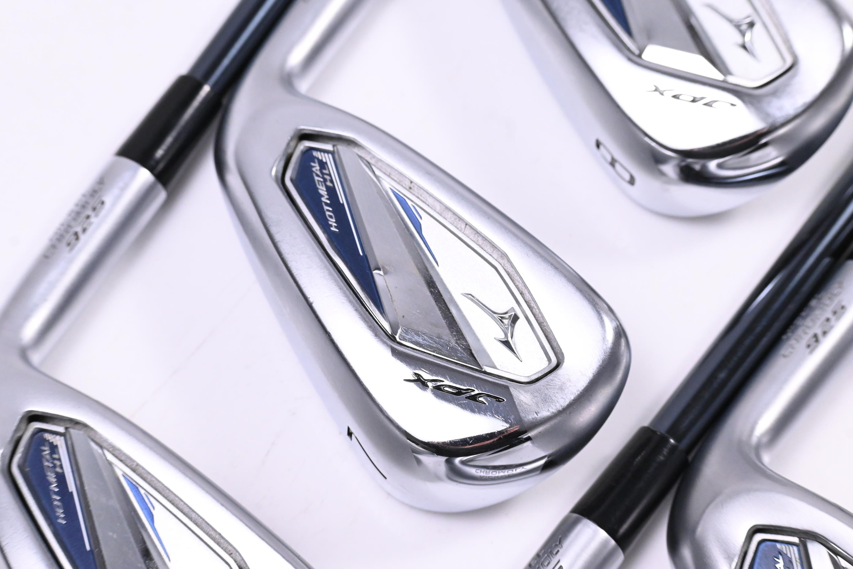 Mizuno JPX 925 Hot Metal HL Irons / 6-PW+GW / Stiff Flex UST Recoil Dart 90