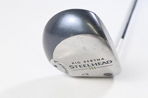 Callaway Steelhead III #3 Wood / 15 Degree / Uniflex Steelhead III Shaft