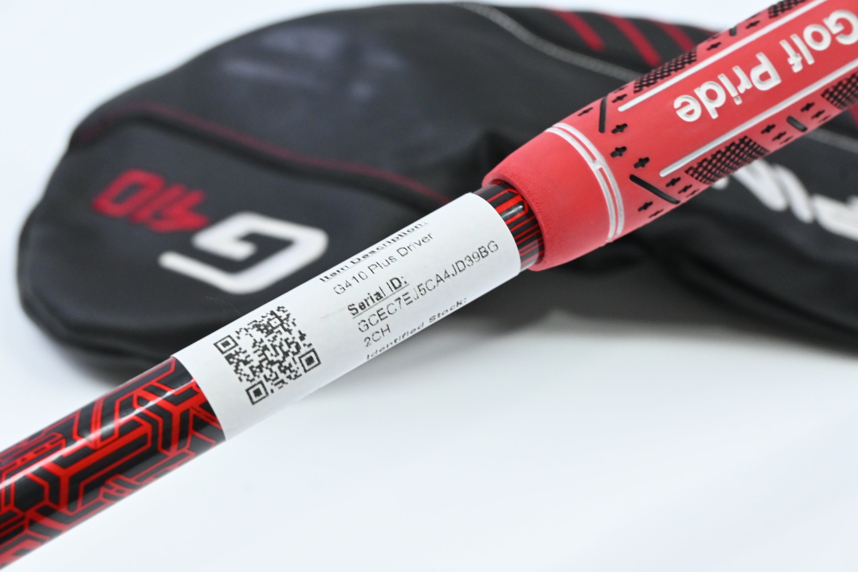 Ping G410 Plus Driver / 10.5 Degree / Regular Flex Ping Alta CB Red 55 Shaft