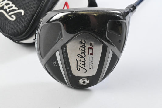 Titleist 910 D2 Driver / 12 Degree / Regular Flex Diamana Kai'li Blue 65 Shaft