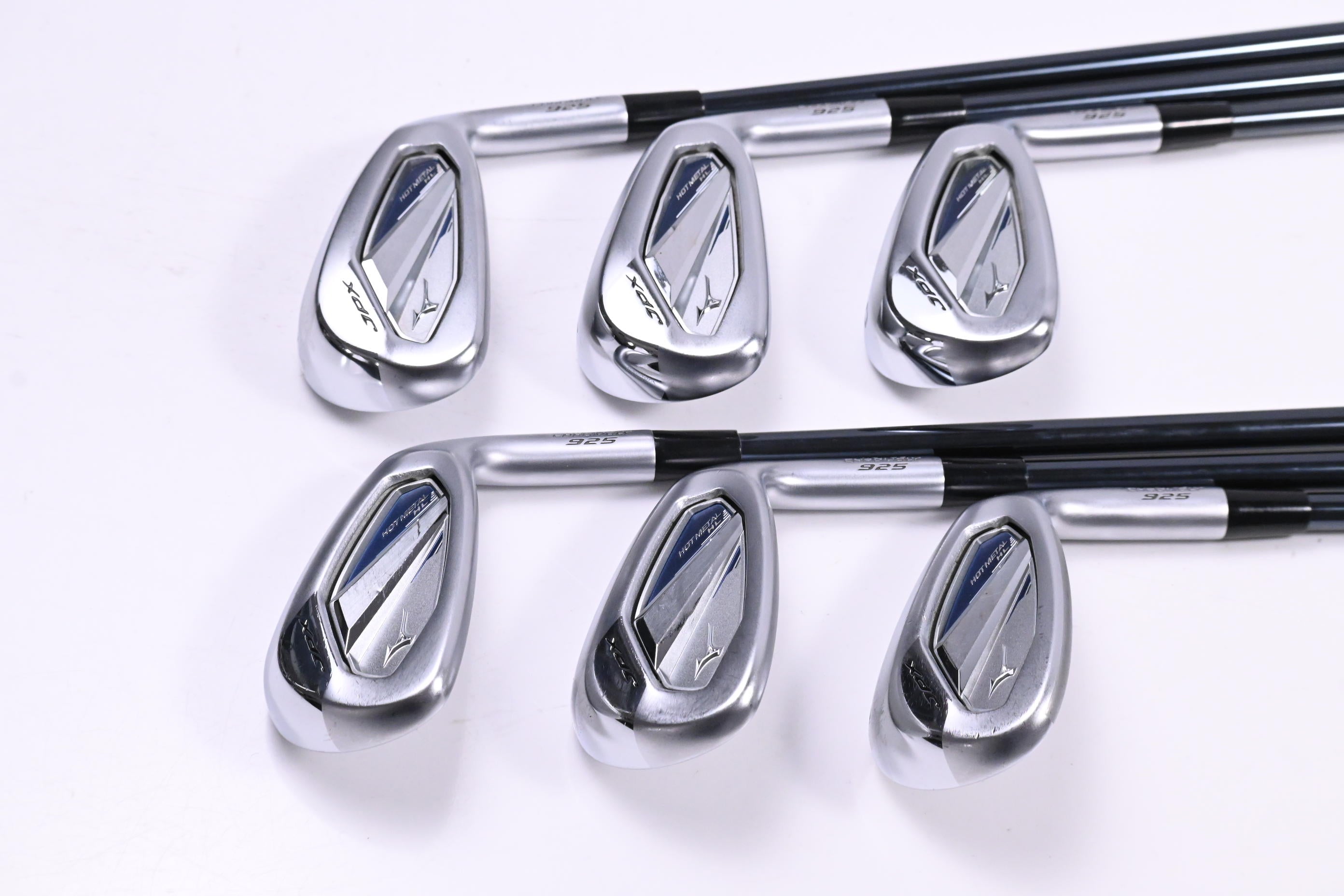 Mizuno JPX 925 Hot Metal HL Irons / 6-PW+GW / Stiff Flex UST Recoil Dart 90