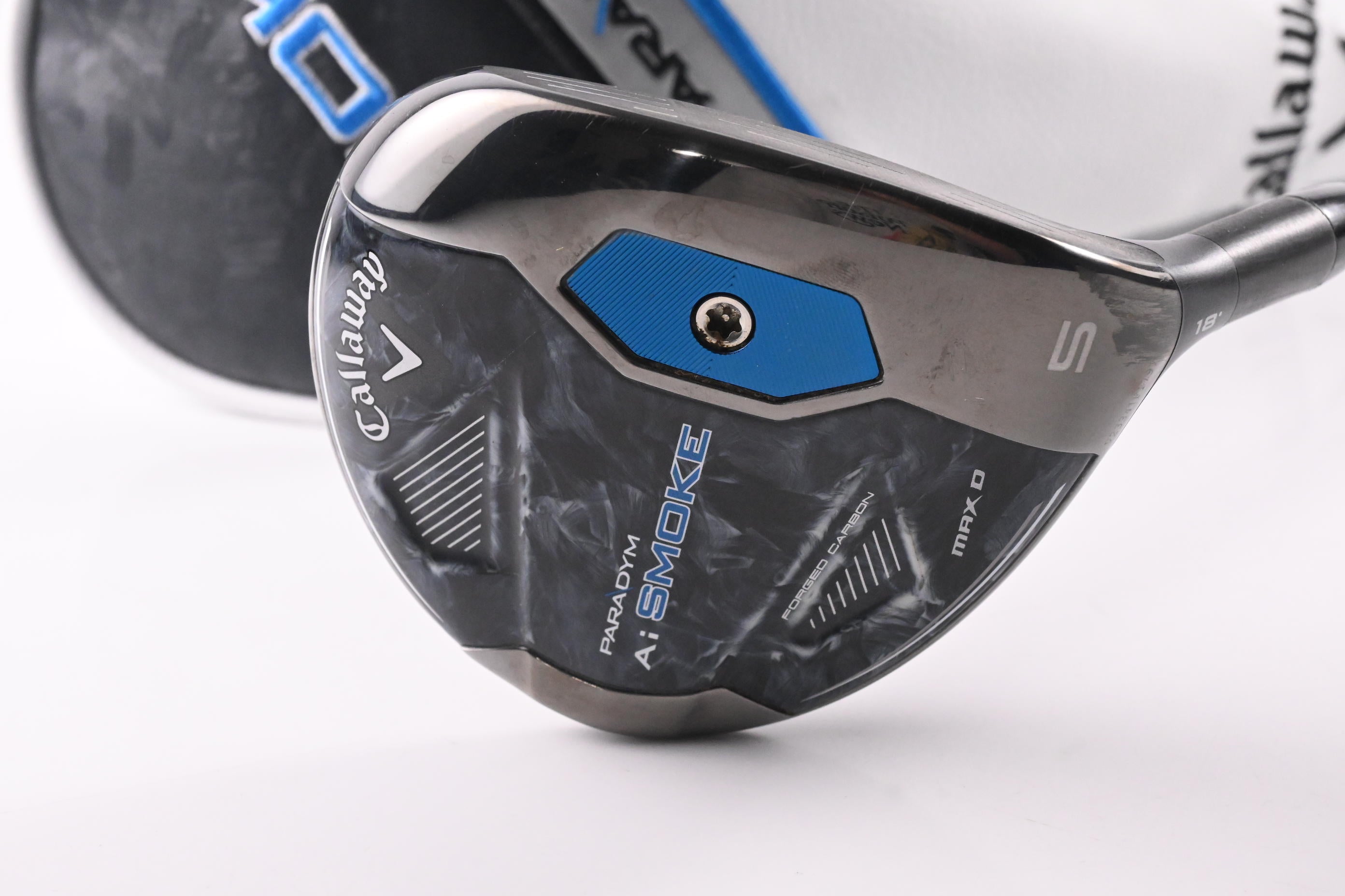 Callaway Paradym Ai Smoke Max D 5 Wood / 18 Degree / Regular Flex HZRDUS Silver 50