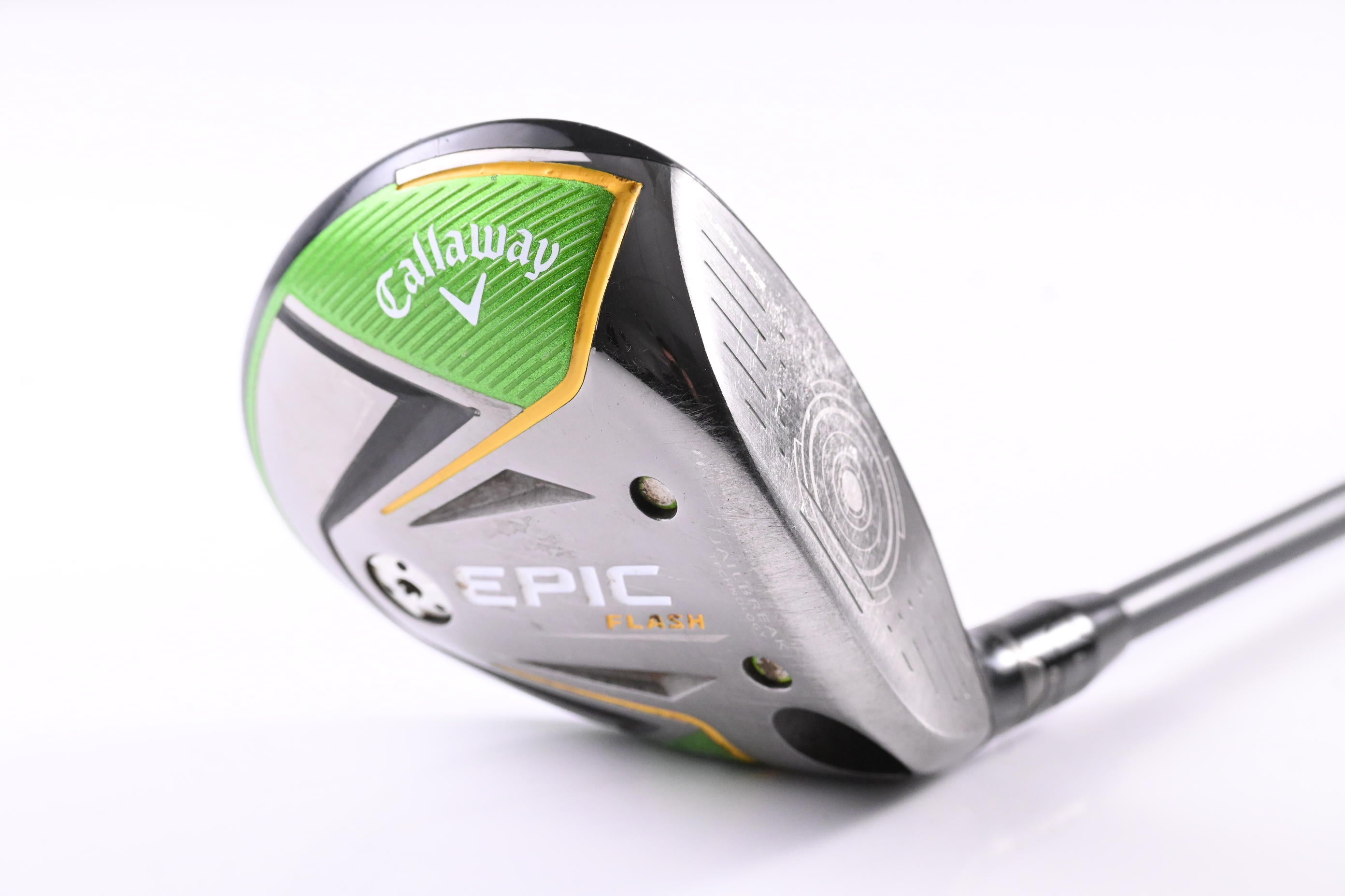 Callaway Epic Flash #3 Wood / 15 Degree / Stiff Flex HZRDUS Smoke Black 70 Shaft
