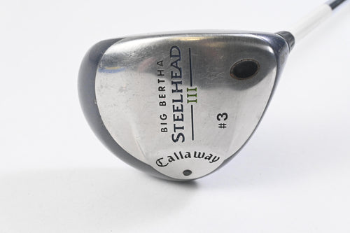 Callaway Steelhead III #3 Wood / 15 Degree / Uniflex Steelhead III Shaft