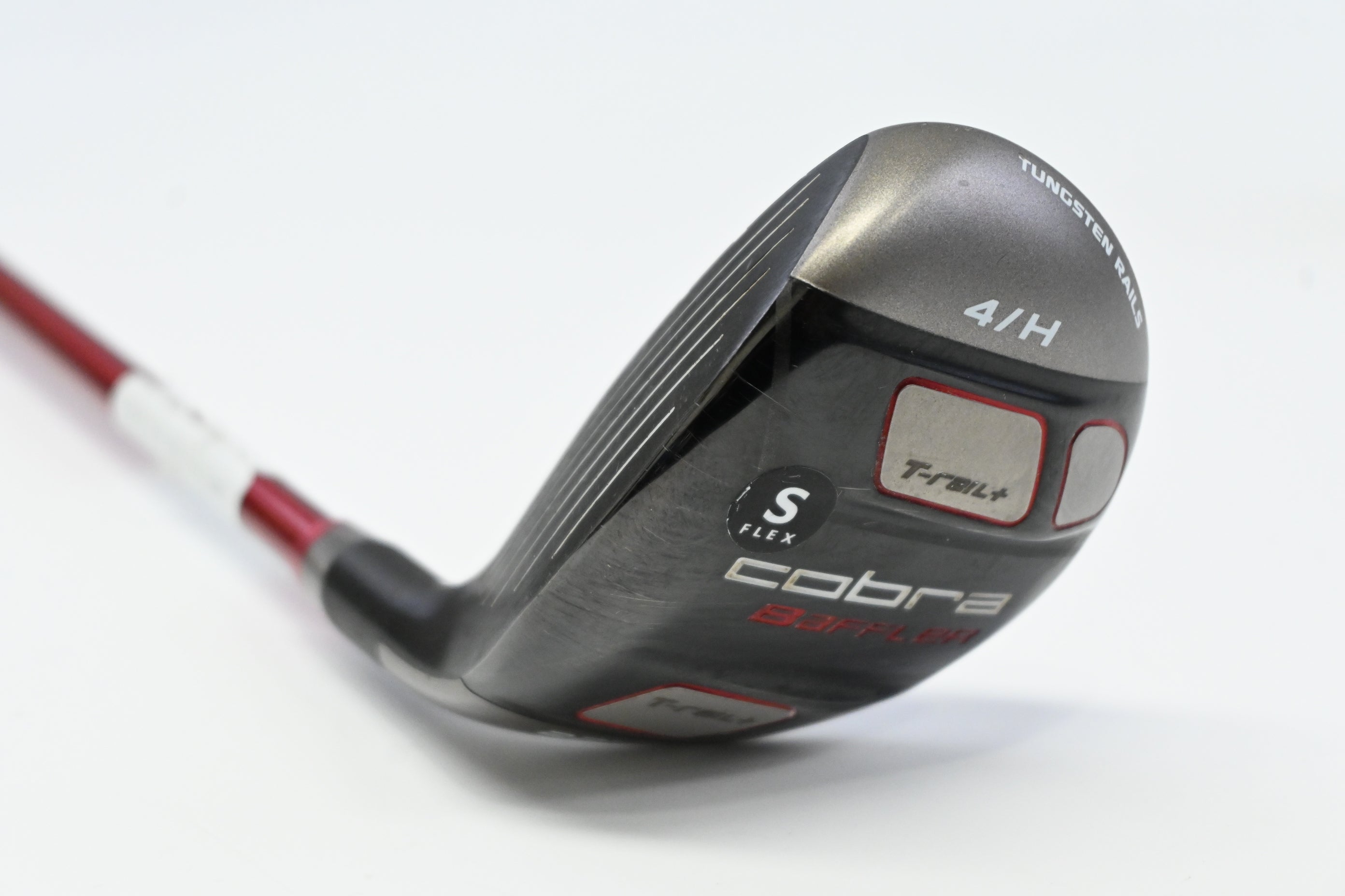 Left Hand Cobra Baffler T-Rail #4 Hybrid / 22 Degree / Stiff Flex Graphite Design 70