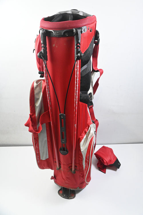 Nike Hybrid Stand Bag / 14-Way Divider / Red, White