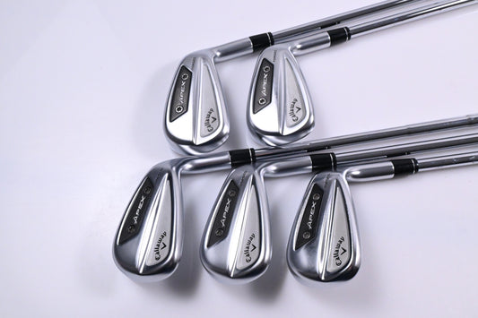 Callaway Apex Ai300 Irons / 7-PW+AW / Stiff Flex Dynamic Gold MID 90 S300 Shafts