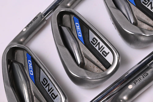 Ping G30 Irons / 4-PW+GW / White Dot / Regular Flex Ping CFS Shafts
