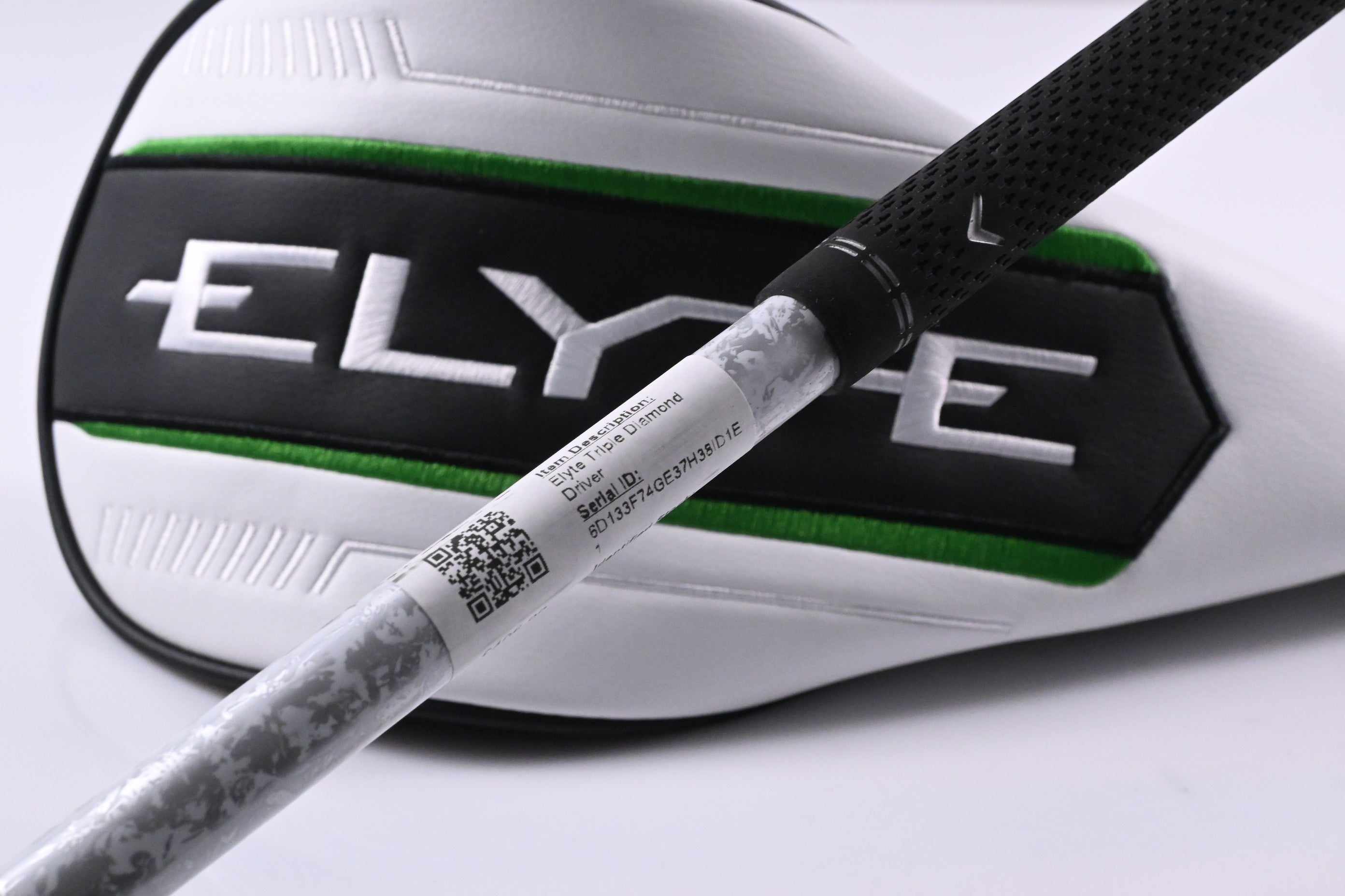 Callaway Elyte Triple Diamond Driver / 9 Degree / Stiff Flex Denali Charcoal 60