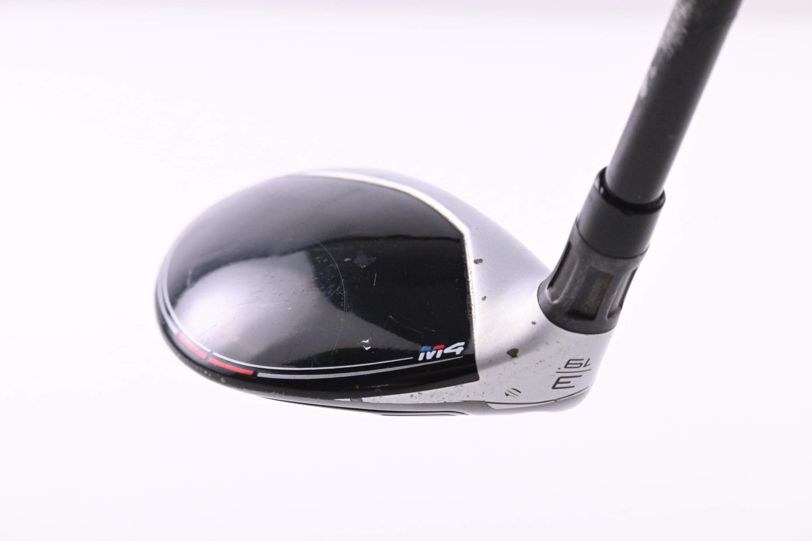 Left Hand Taylormade M4 #3 Hybrid / 19 Degree / Regular Flex Fujikura Atmos Red