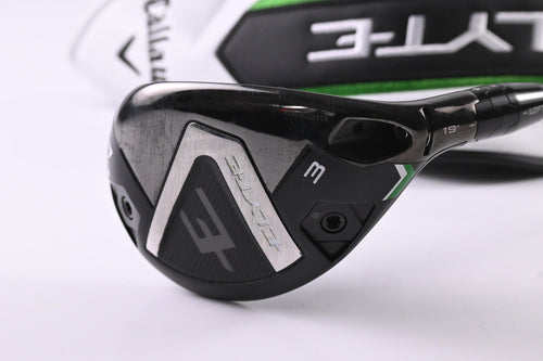 Callaway Elyte #3 Hybrid / 19 Degree / Regular Flex Denali Charcoal 60 Shaft