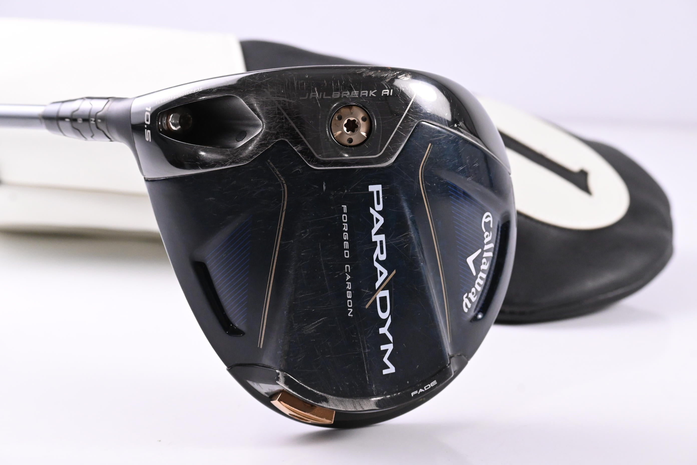 Left Hand Callaway Paradym Driver / 10.5 Degree / Regular Flex HZRDUS Silver 50