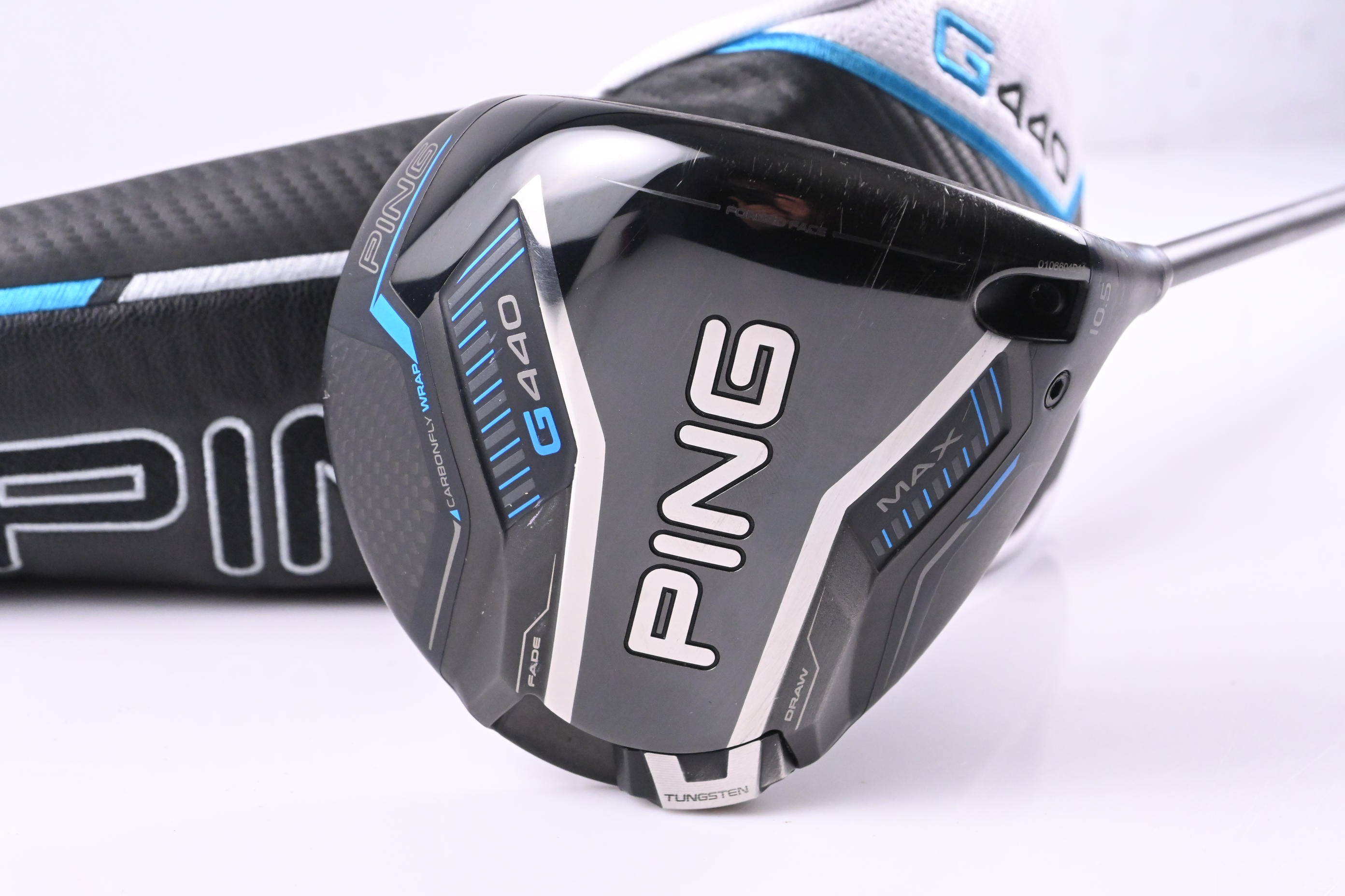 Ping G440 Max Driver / 10.5 Degree / Stiff Flex Ping Alta CB Blue 50 Shaft