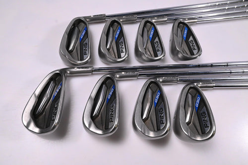 Ping G30 Irons / 4-PW+GW / White Dot / Regular Flex Ping CFS Shafts