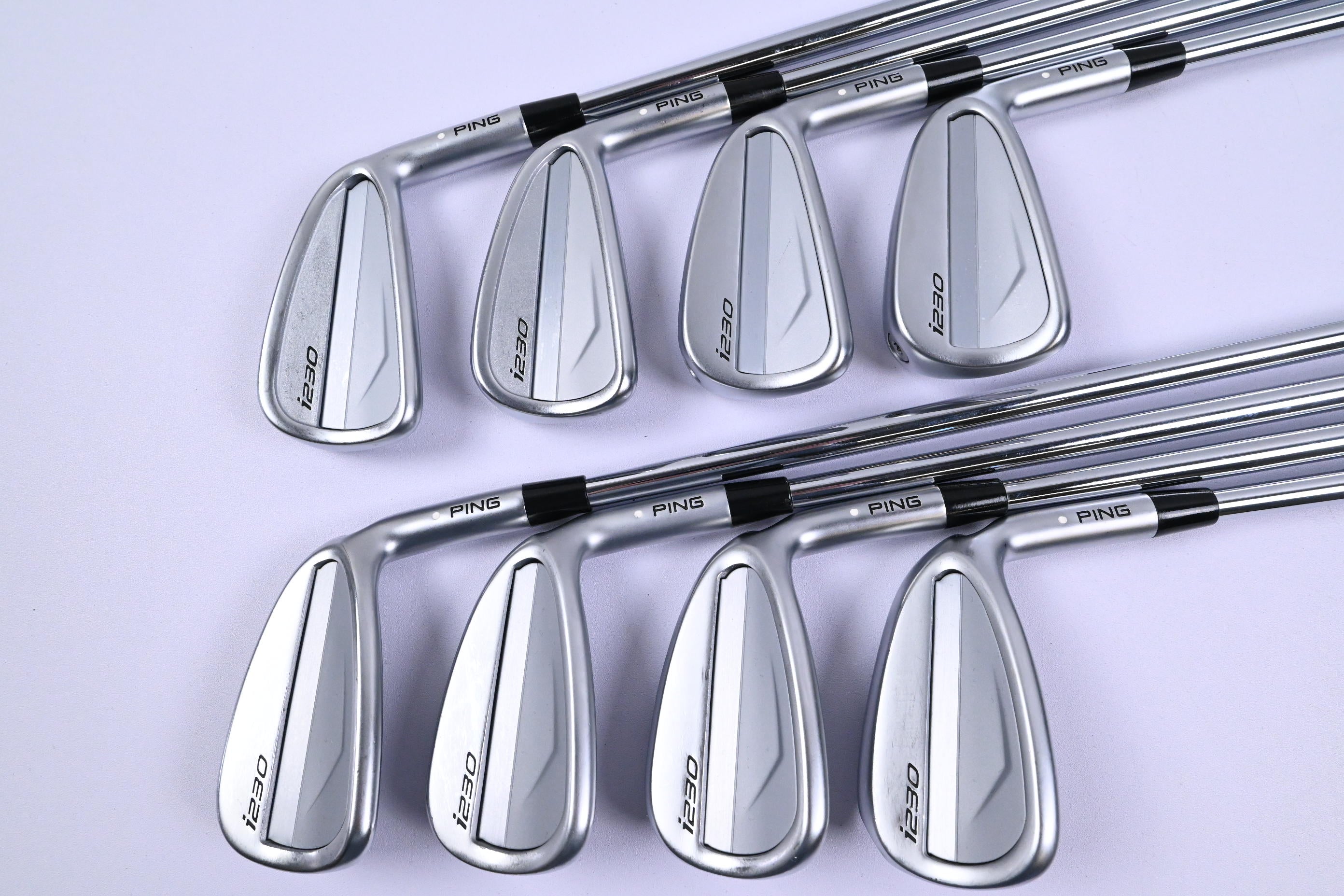 Ping i230 Irons / 4-PW+GW / White Dot / Regular Flex Dynamic Gold 105 R300