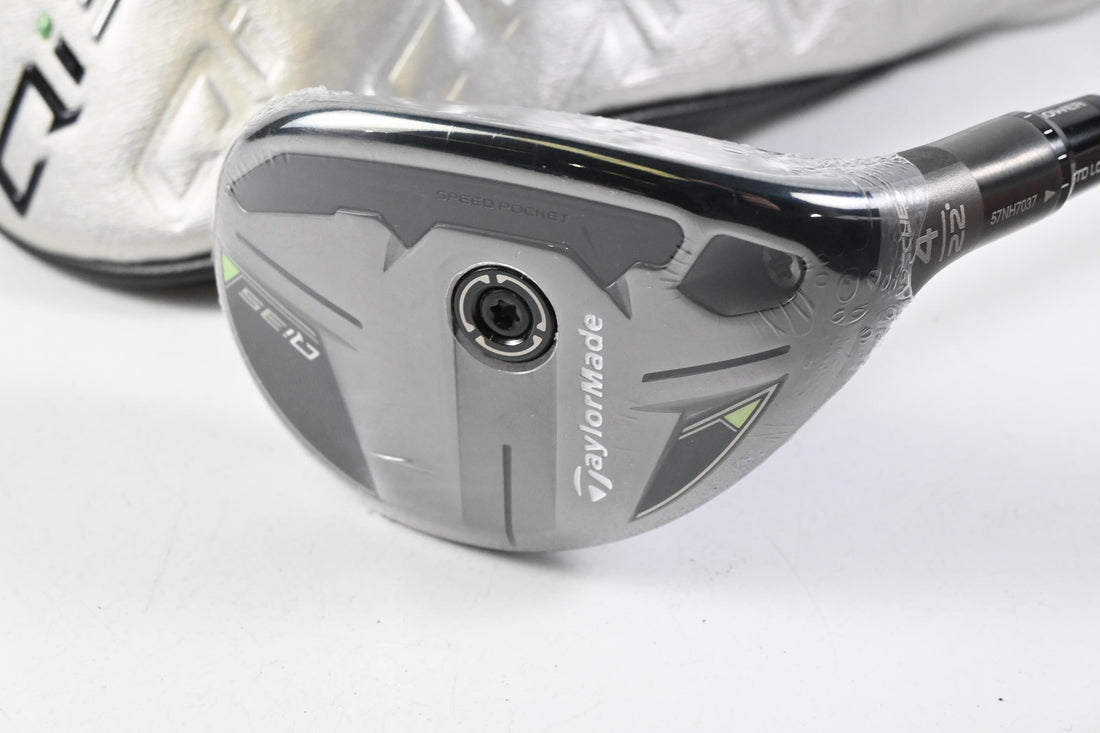 Taylormade Qi35 #4 Hybrid / 22 Degree / X-Flex Kai'li Dark Waves Blue 95 Shaft