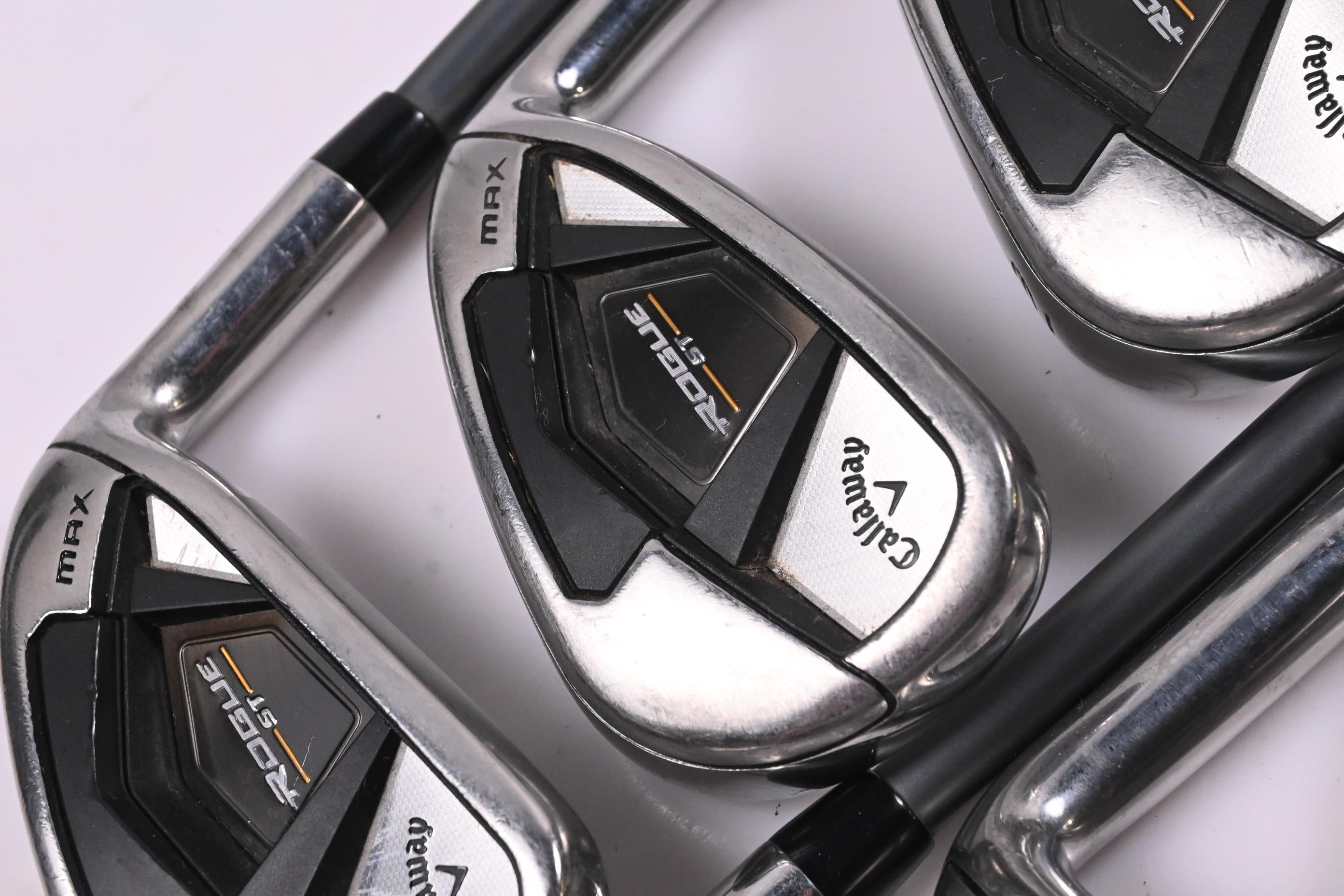 Callaway Rogue ST Max Irons / 7-PW+GW+SW / Regular Flex Catalyst 65 Shafts